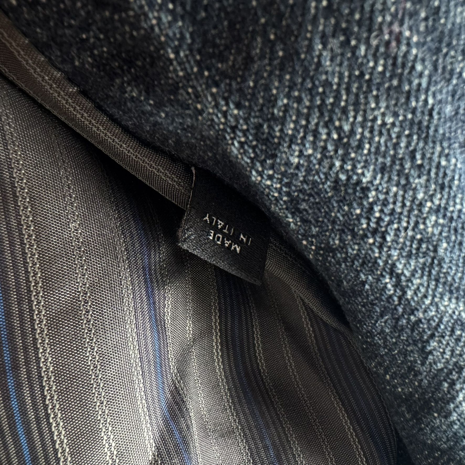 Dolce & Gabbana × Grailed Dolce&Gabbana Denim Jacket Jeans RARE D&G Leather Size US L / EU 52-54 / 3 - 8 Thumbnail