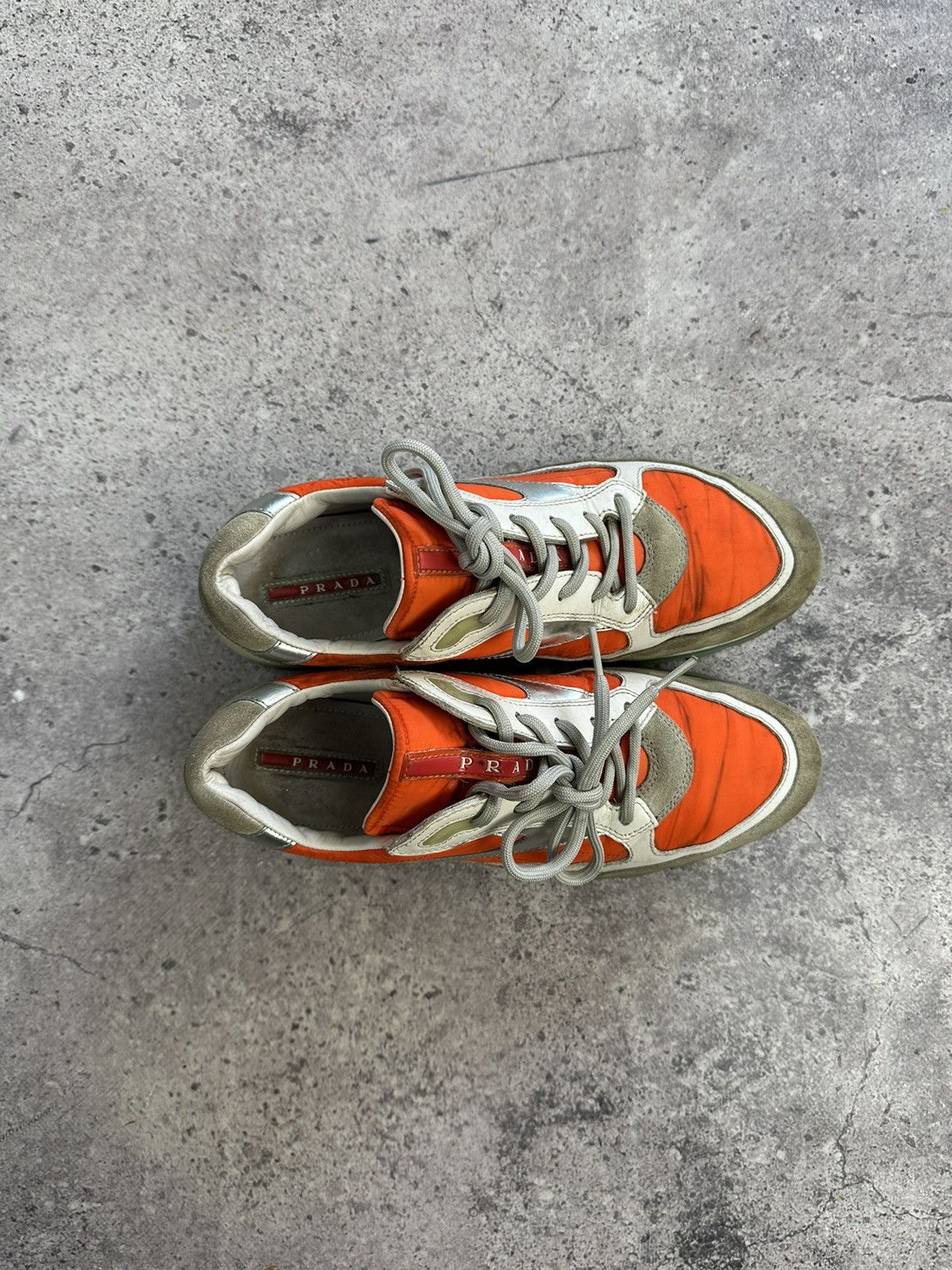 Prada Vintage Prada Suede Leather Nylon Shoes Rare Archival 90s Size US 6 / EU 39 - 5 Thumbnail