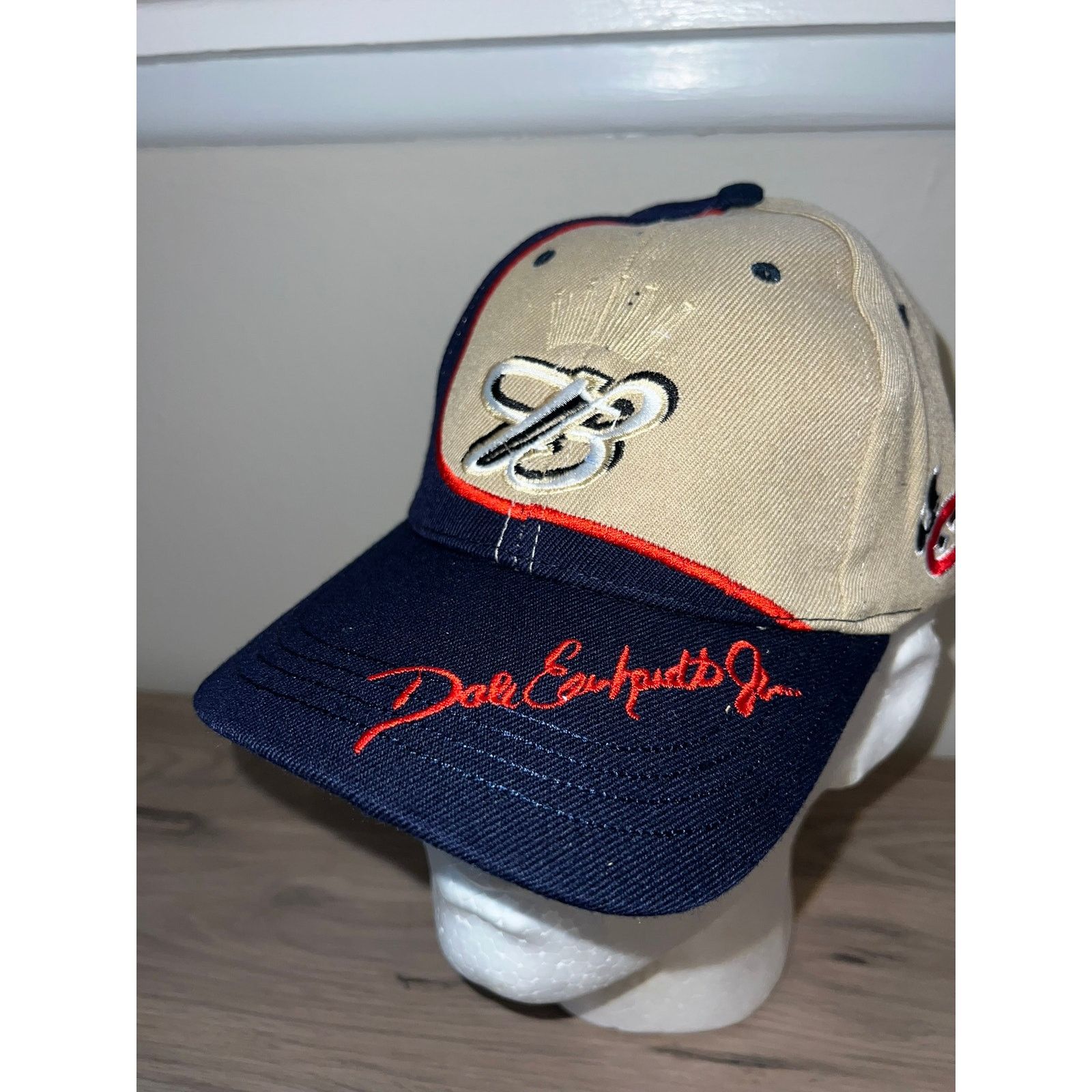 Vintage Y2K Dale Earnhardt Jr. Budweiser Brown Hat Headwear 2000s OS Size ONE SIZE - 2 Thumbnail