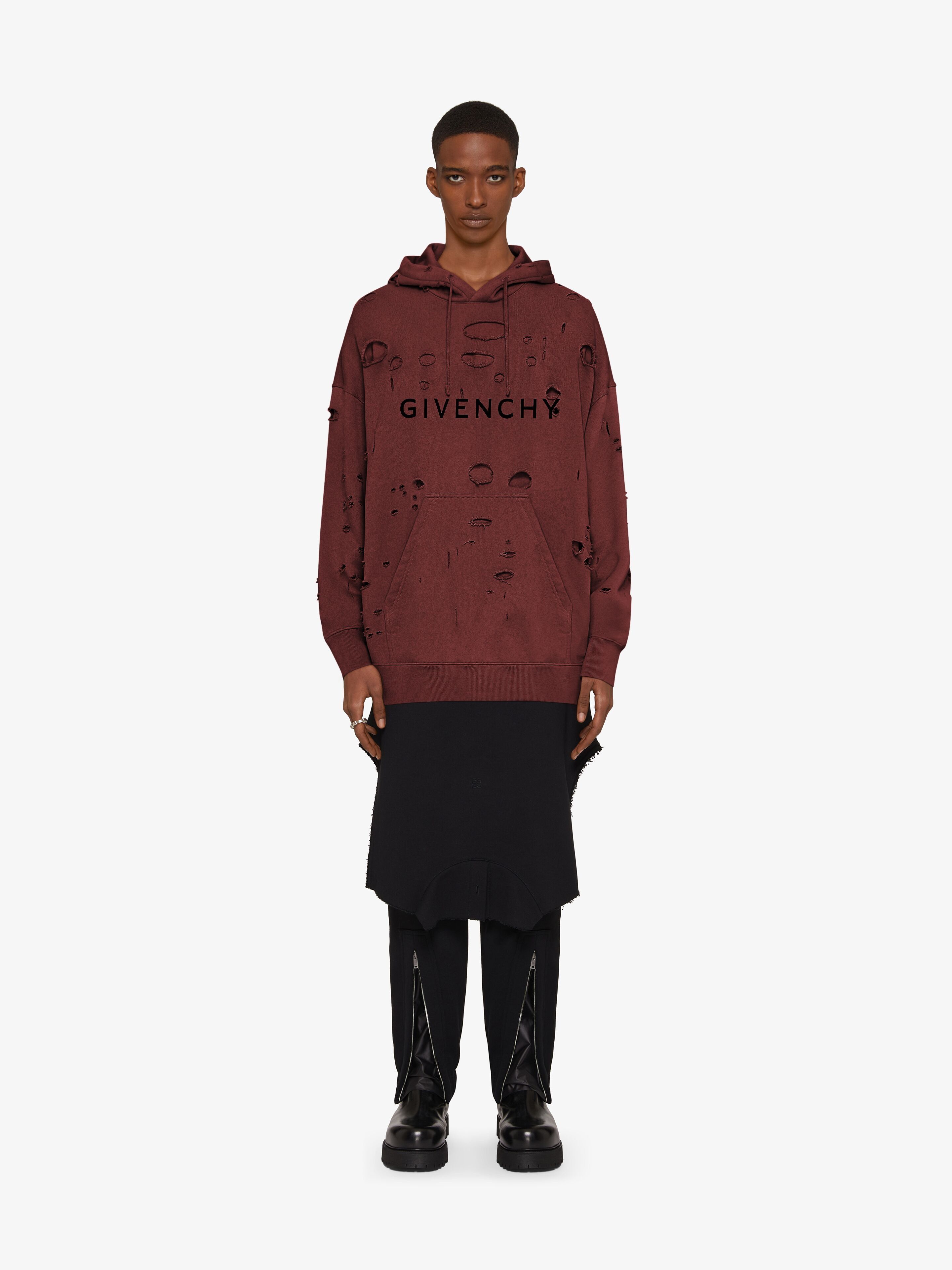 Givenchy o1srvl11e1224 Hoodies in Red Size US XS / EU 42 / 0 - 2 Thumbnail