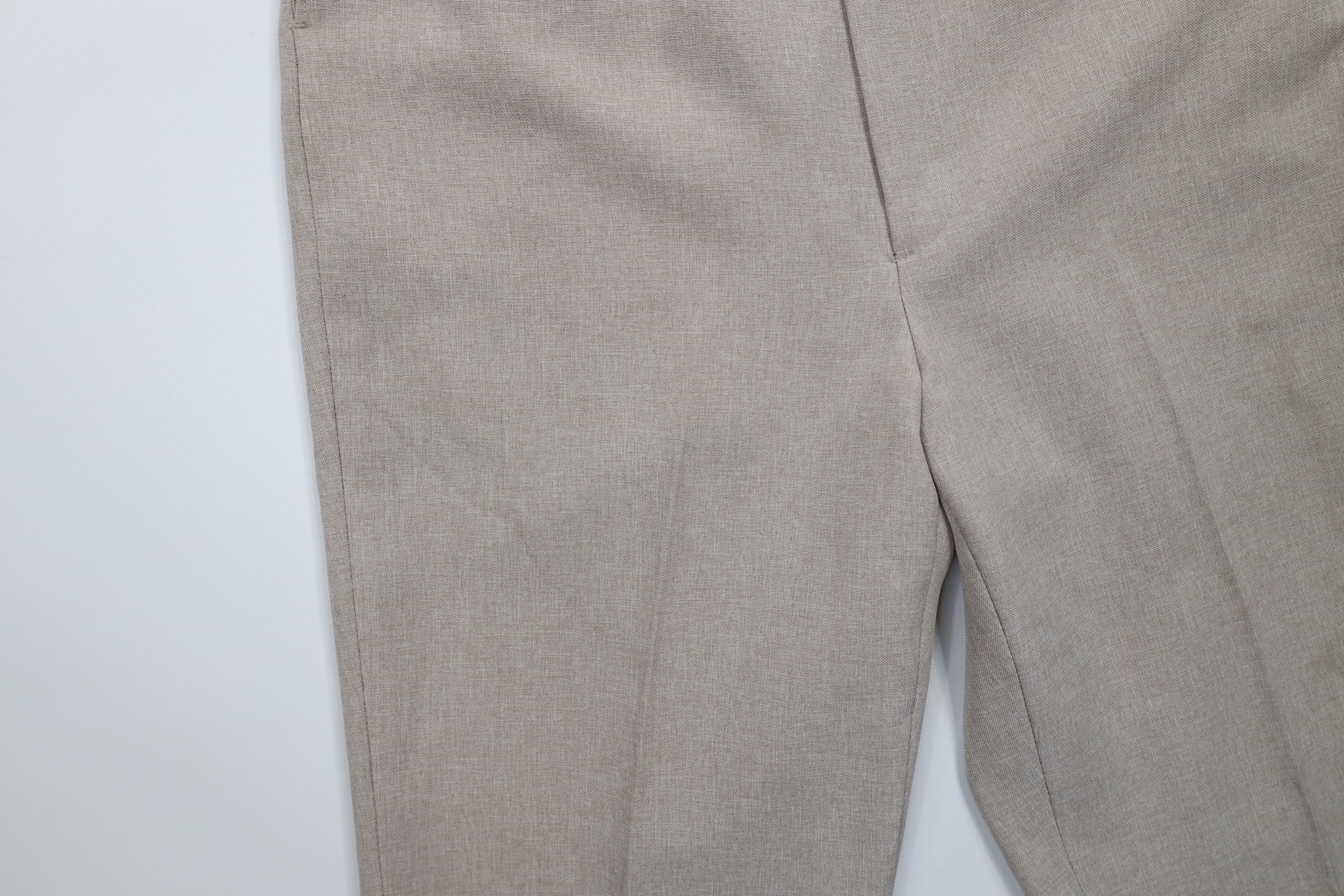 Vintage Vintage 70s Streetwear Wide Leg Chino Pants Oatmeal Brown Size US 30 / EU 46 - 7 Thumbnail