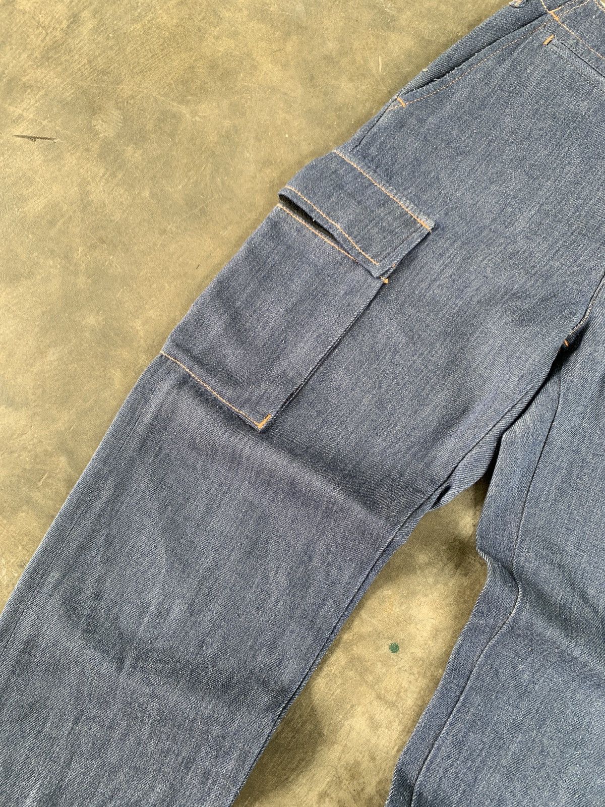 Blue Blue Japan BlueBlue Japan Half Cargopants Denim Size US 27 - 5 Thumbnail