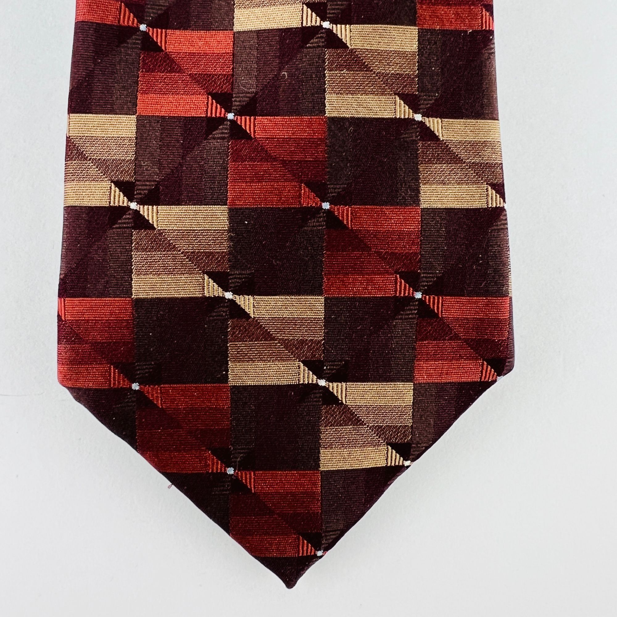 Arrow Arrow USA 1851 100% Silk Necktie Tie Size ONE SIZE - 3 Thumbnail