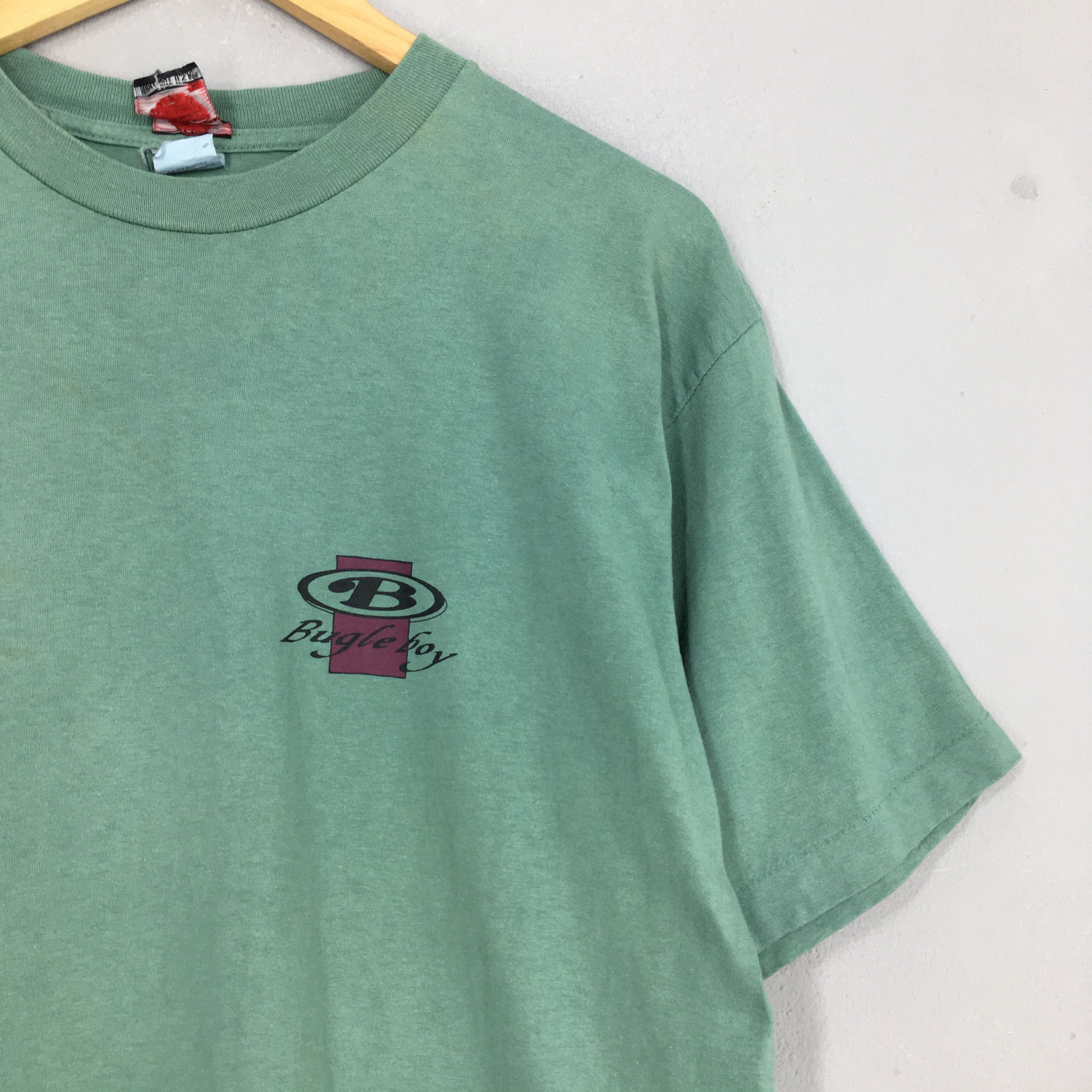 Bugle Boy × Vintage Vintage 90s Bugle Boy Boardshorts Usa Tshirt Medium Size US M / EU 48-50 / 2 - 3 Thumbnail