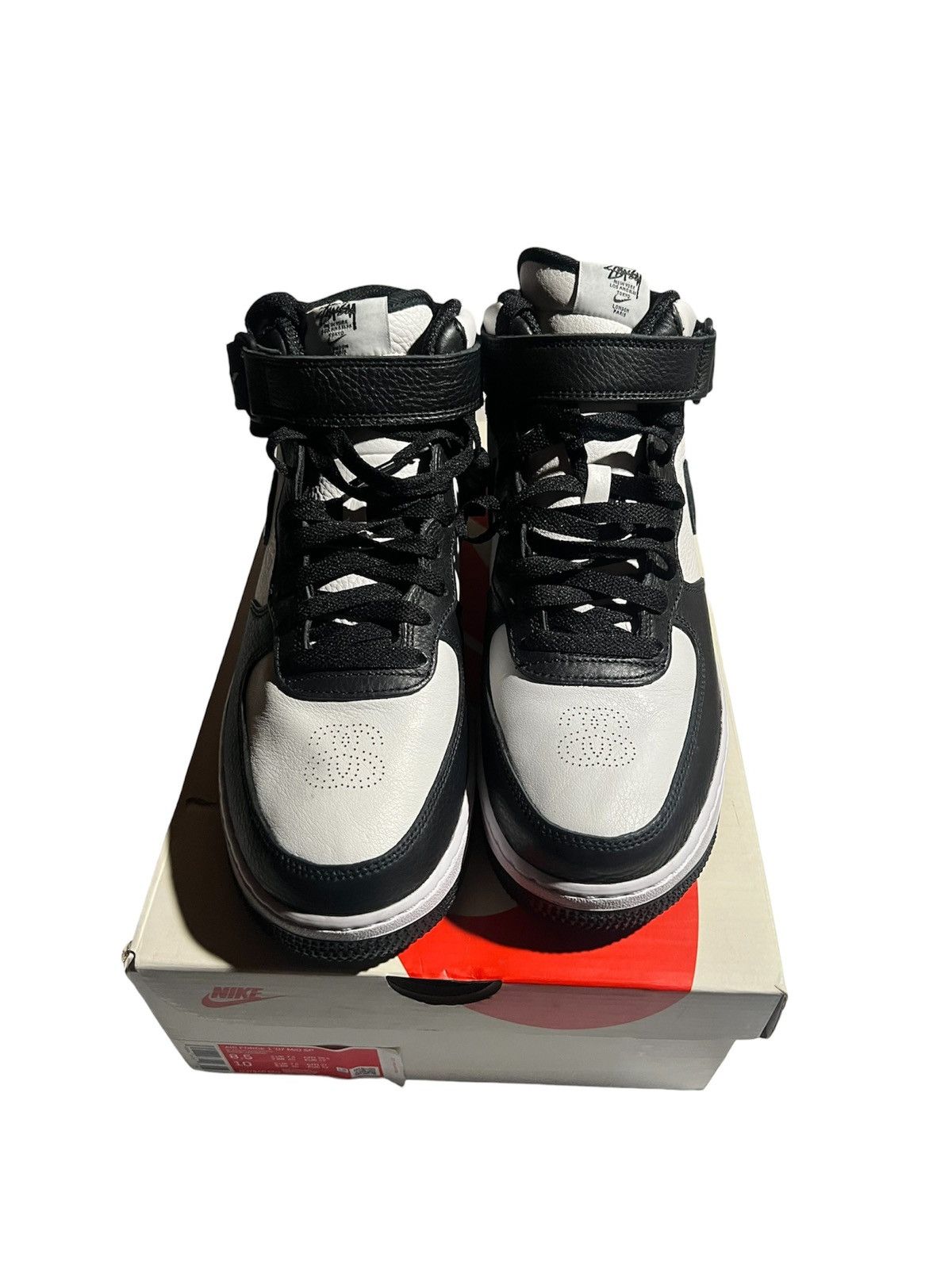 Nike × Stussy Nike x Stussy AF1 Mid Size US 8.5 / EU 41-42 - 3 Thumbnail