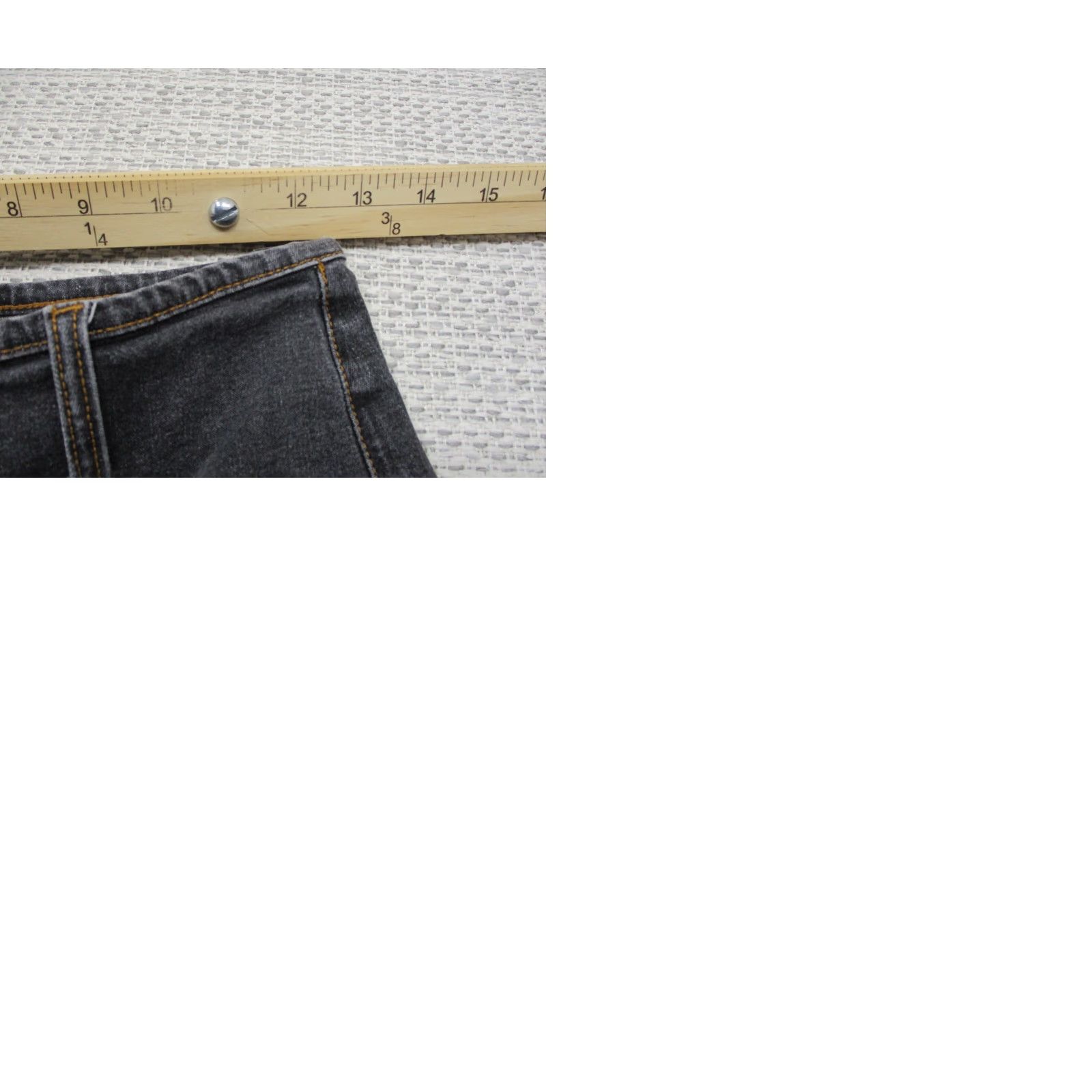Vintage VINTAGE Thalia Sodi Jeans 6 Womens Denim Pants Stretch No Pockets Regular 27in Inseam Black 80s 90s Grunge Retro Logo USA Women Size 28" / US 6 / IT 42 - 9 Thumbnail