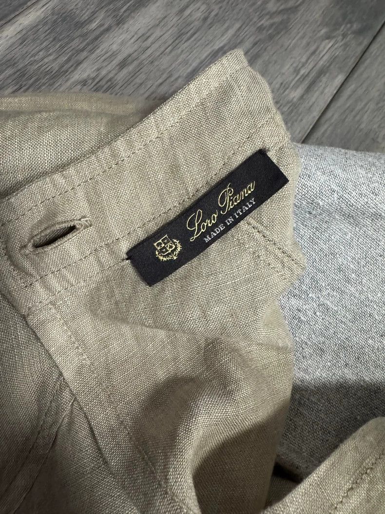 Loro Piana LORO PIANA Flaxen sleeves Size XS / US 0-2 / IT 36-38 - 3 Thumbnail