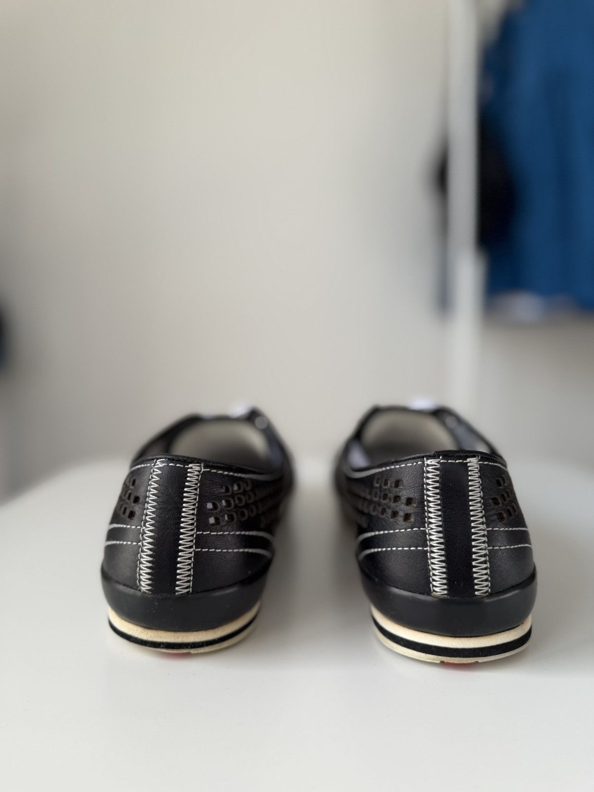 Prada Prada Sport Linea Rossa perforated leather sneakers vintage Size US 7.5 / EU 40-41 - 11 Thumbnail