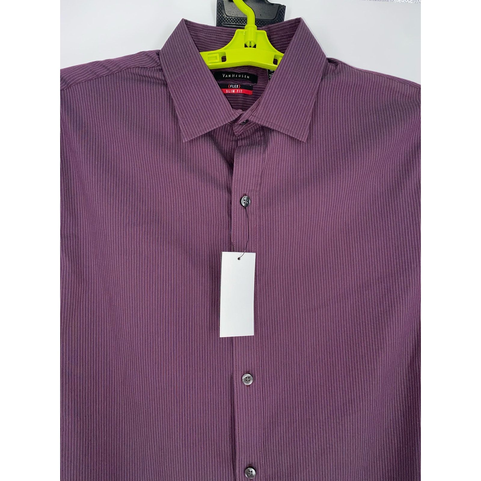 Van Heusen NWT Van Heusen Mens Dress Shirt Size US M / EU 48-50 / 2 - 3 Thumbnail
