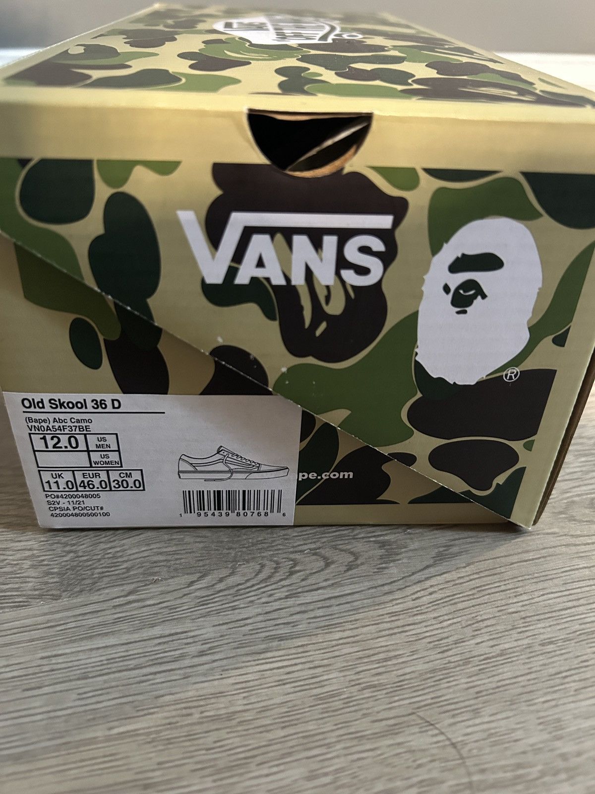 Bape × Vans Bape vans 2022 Size US 12 / EU 45 - 6 Thumbnail