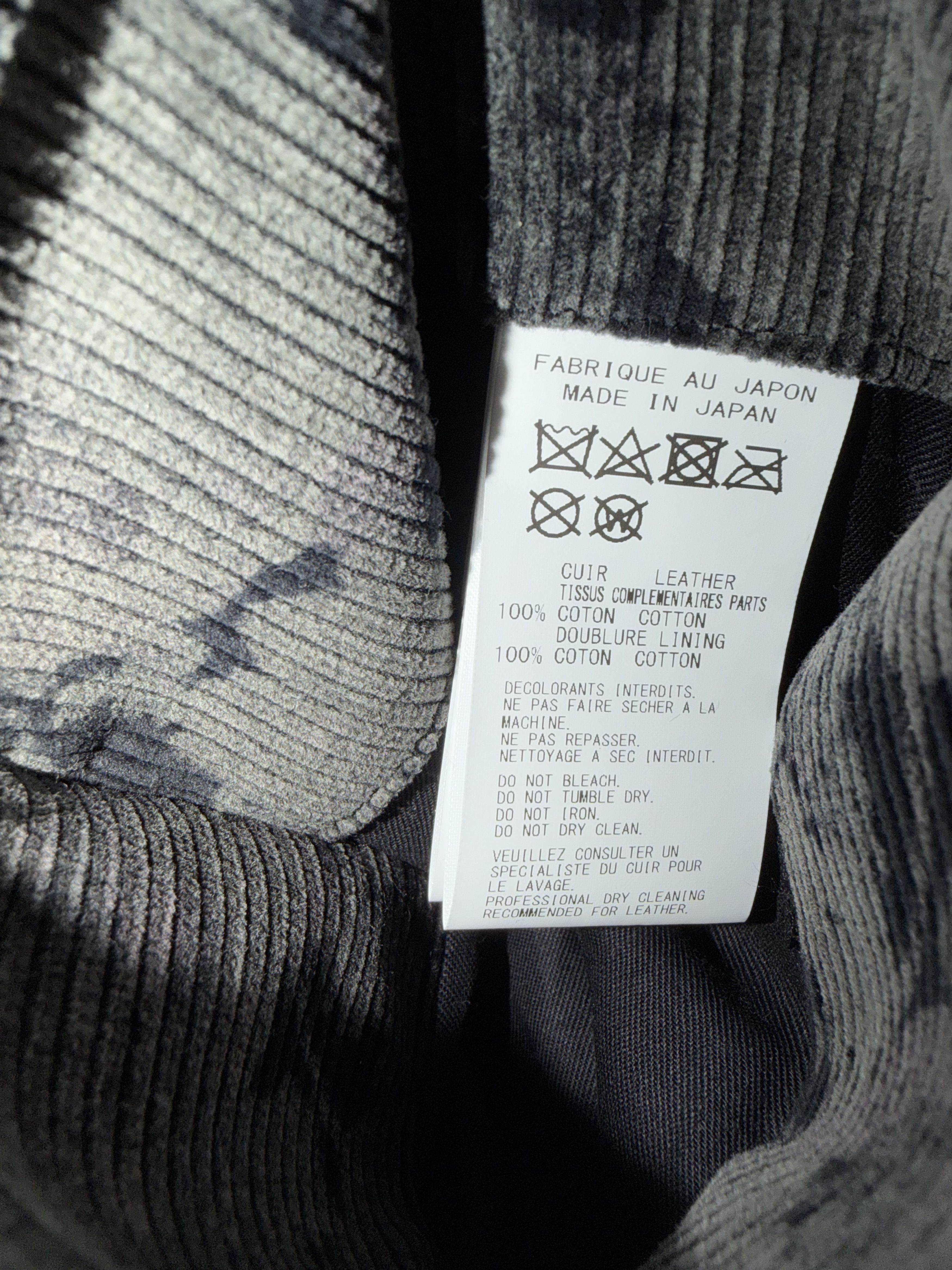 Yohji Yamamoto Yohji Homme 24AW Runway Leather Rider Jacket Size US XL / EU 56 / 4 - 5 Thumbnail