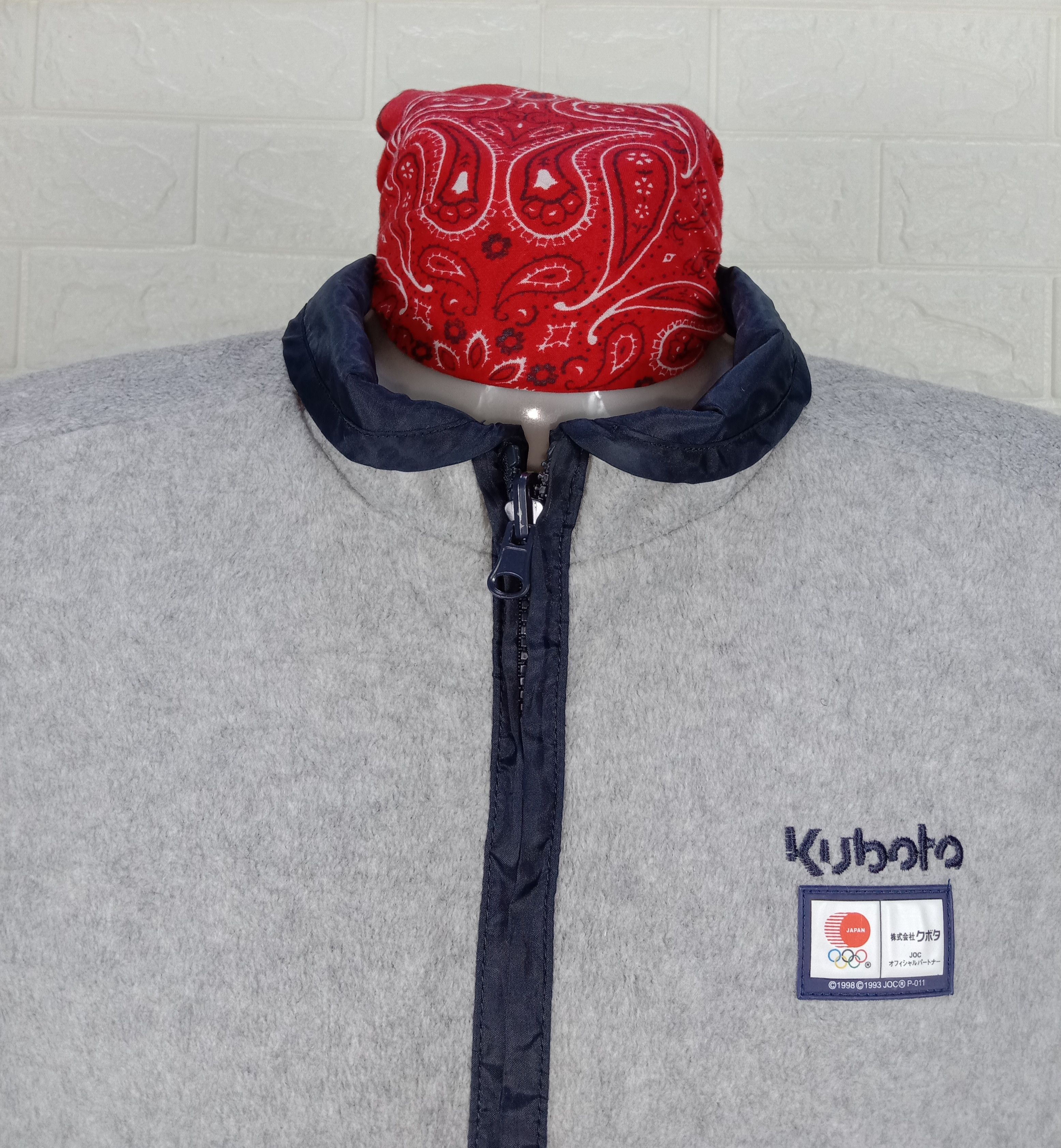 Japanese Brand Vintage Japanese Brand Kubota Olympic Reversible Vest Size US L / EU 52-54 / 3 - 2 Thumbnail