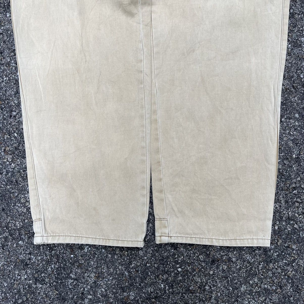 Stussy Vintage Stussy S2C Faded Pant Baggy Loose Fit Khaki Brown Size US 32 / EU 48 - 2 Thumbnail