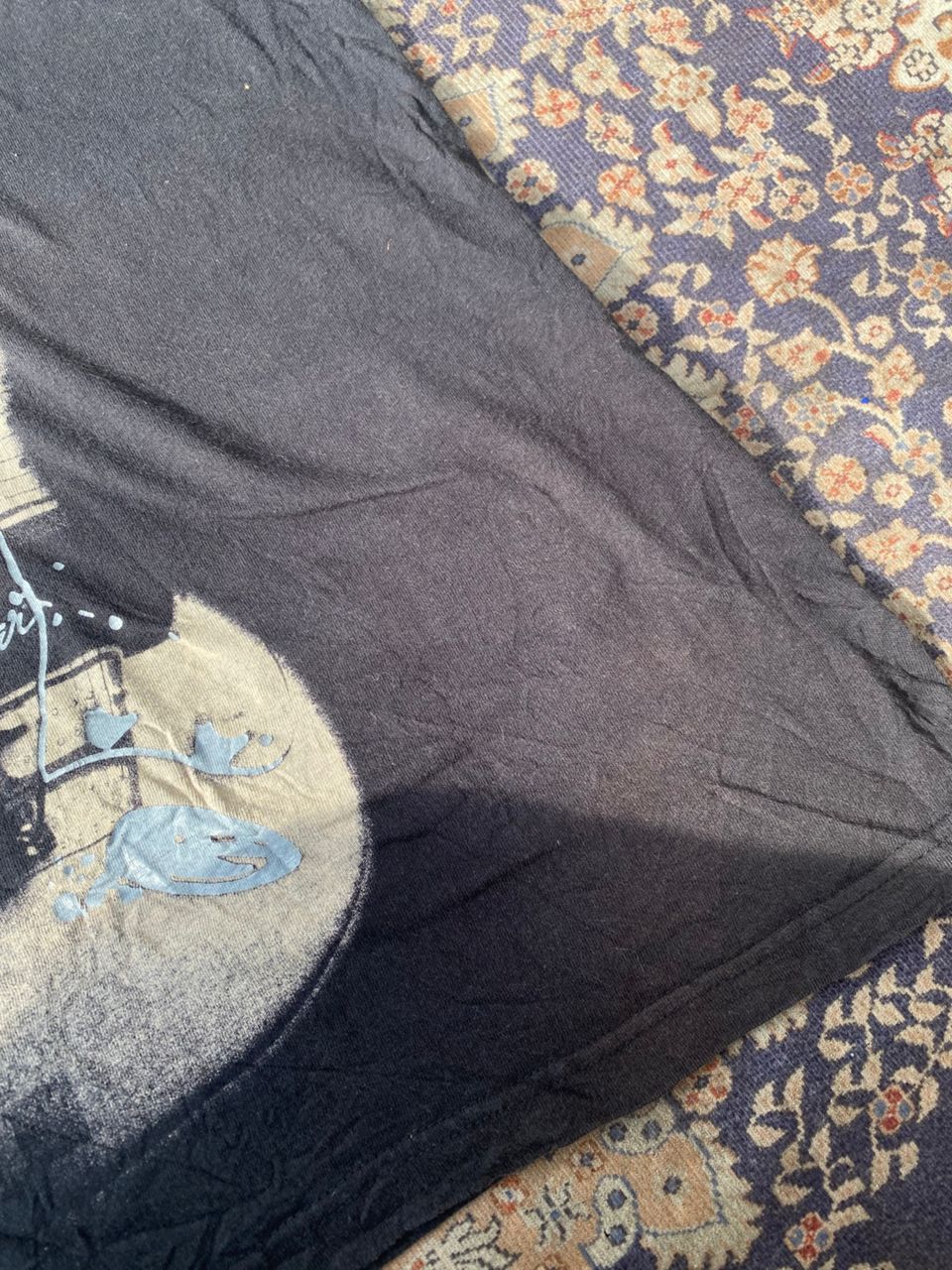 Japanese Brand Vtg Fender Stratocaster T Shirt Black Guitar Y2K Strat Size US L / EU 52-54 / 3 - 7 Thumbnail
