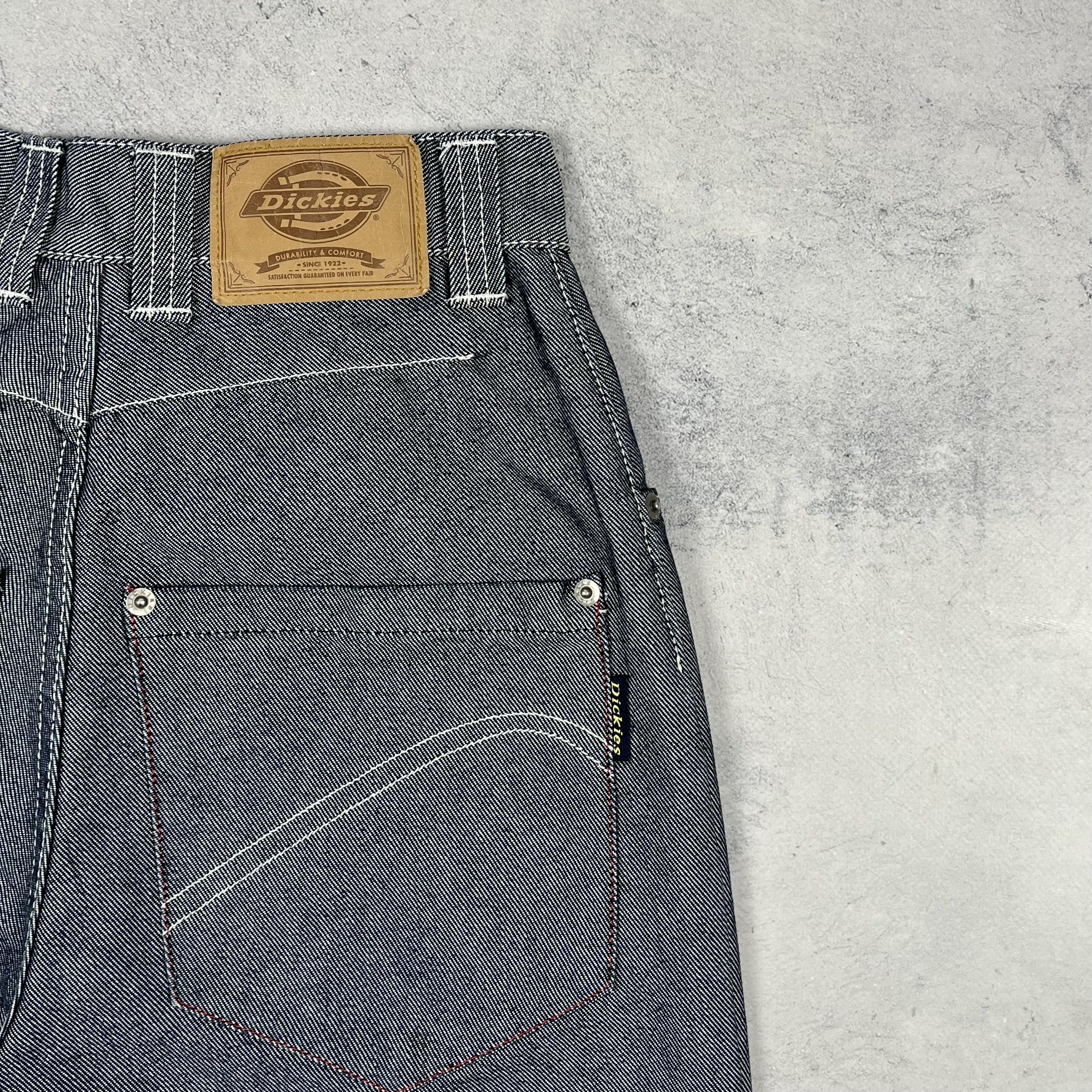 Dickies Vintage Dickies Baggy Silver Blue Pants Jeans 90’s Size US 26 / EU 42 - 5 Thumbnail
