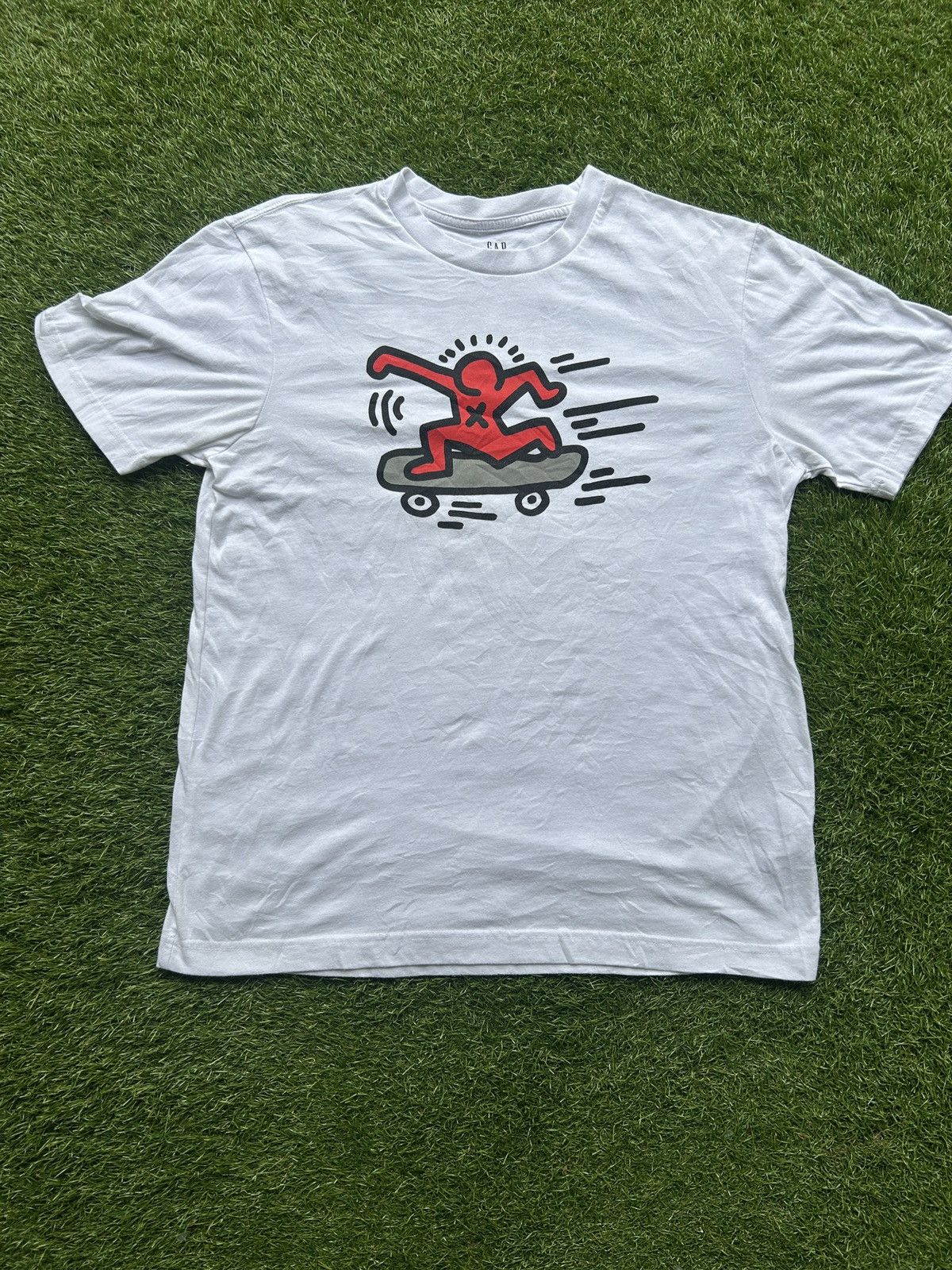Gap Gap × Keith Haring Skateboard Graphic T-Shirt . Size US S / EU 44-46 / 1 - 1 Thumbnail