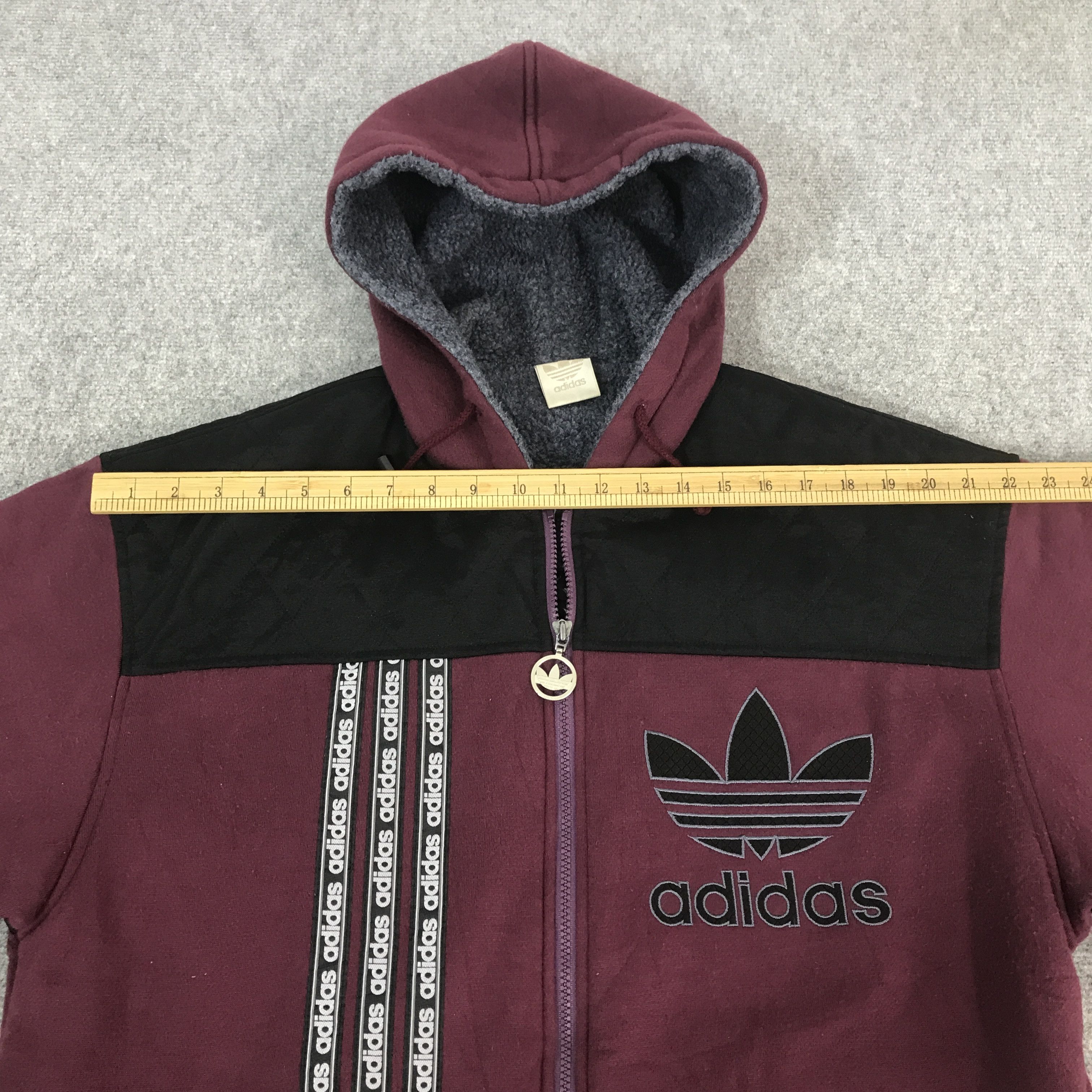 Adidas Vintage Adidas Japan Hoodie zipper sweatshirt K66B2 Size US M / EU 48-50 / 2 - 6 Thumbnail