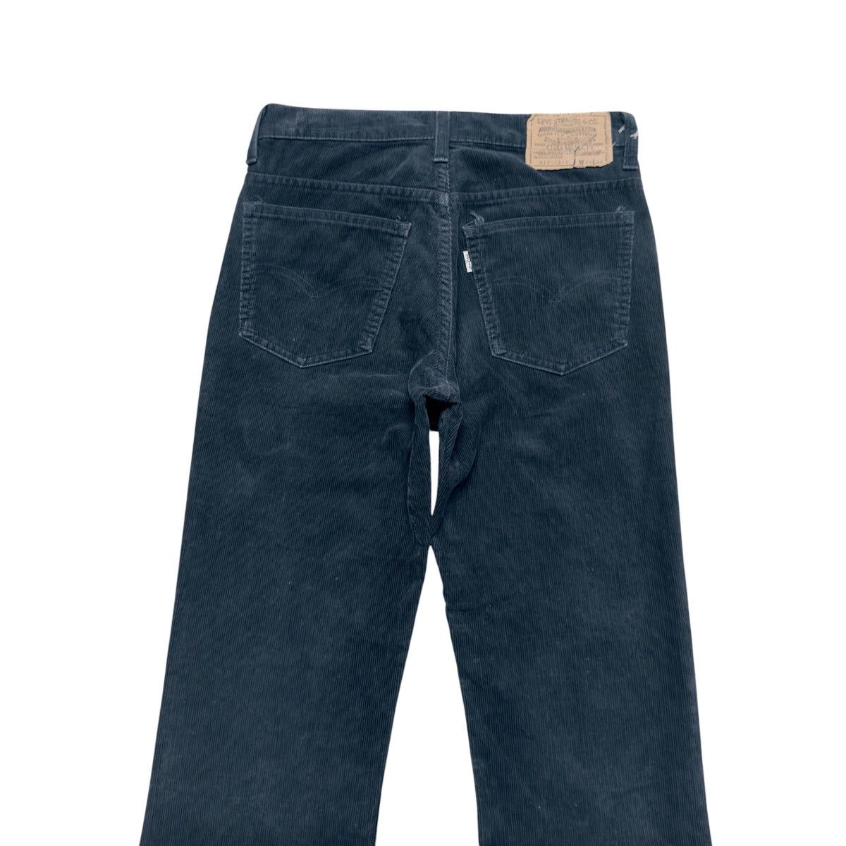 Levi's Vintage 90s Levis 517 Navy Corduroy Flare Jeans Size US 29 - 7 Thumbnail