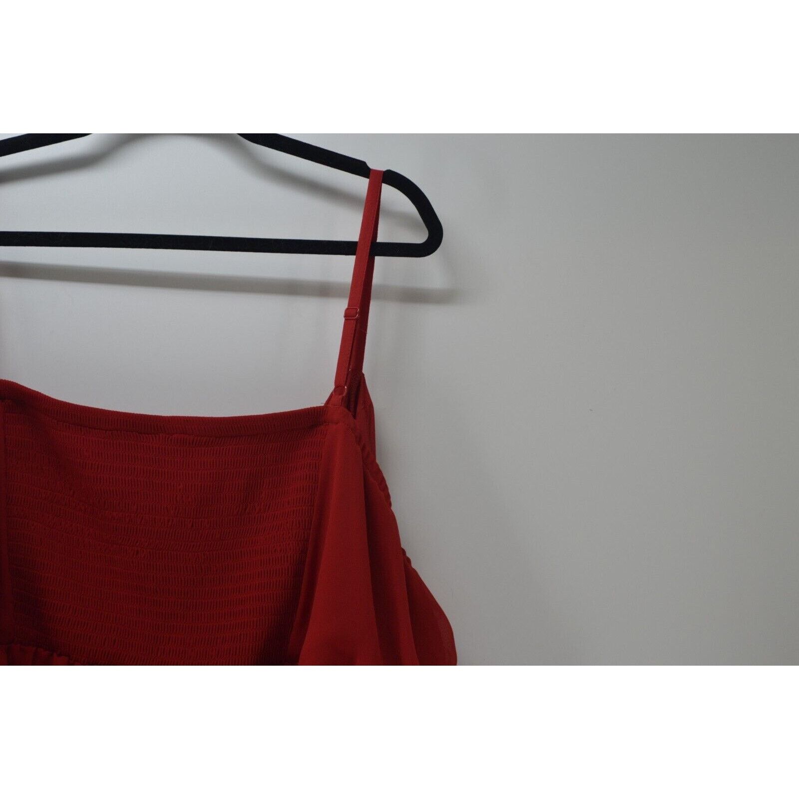 Other Torrid Women's Red Valentines Spaghetti Strap Tiered Ruffled Size 4XL / US 24-26 - 16 Thumbnail