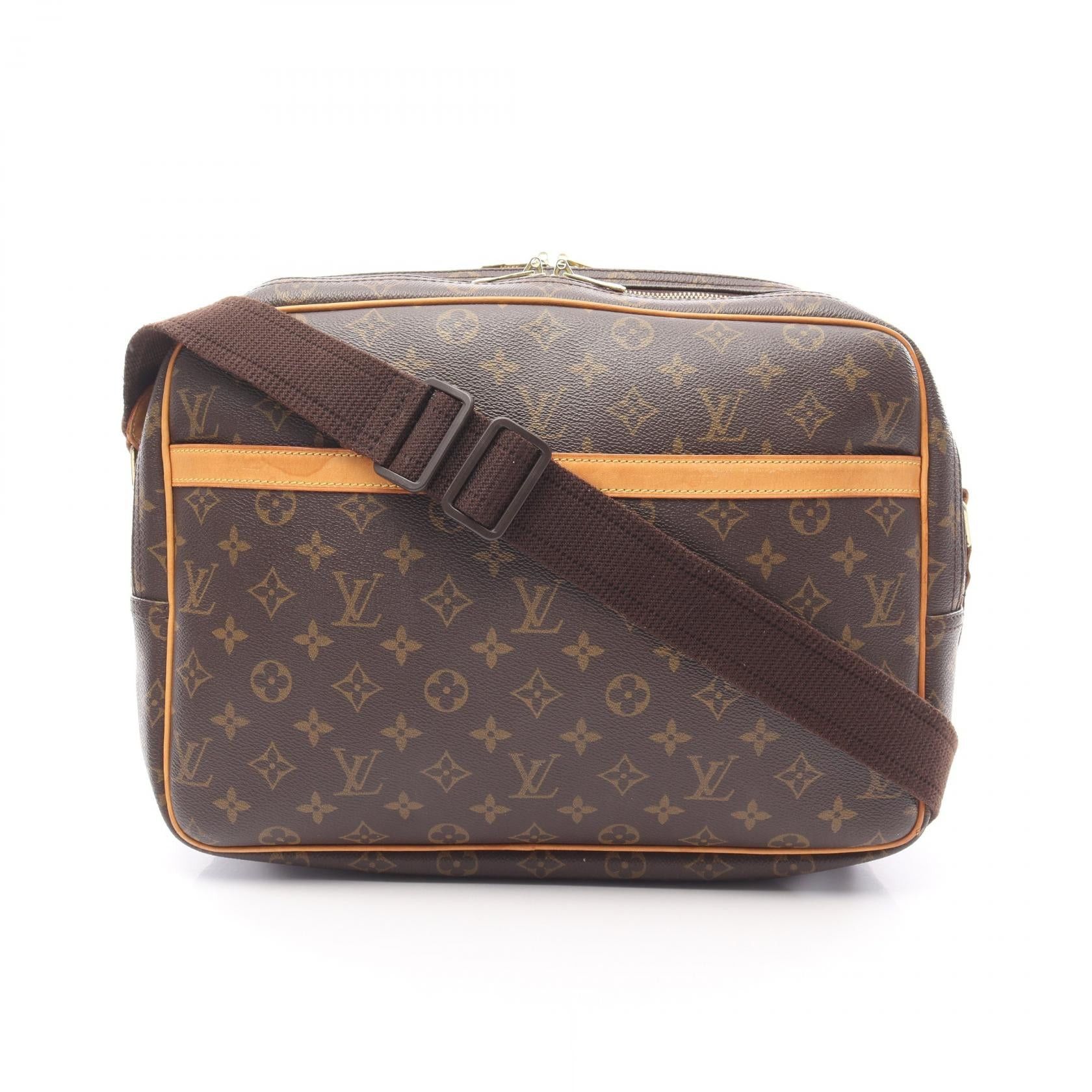 Louis Vuitton Louis Vuitton Reporter Gm Monogram Shoulder Bag Leather Brown Size ONE SIZE - 1 Thumbnail