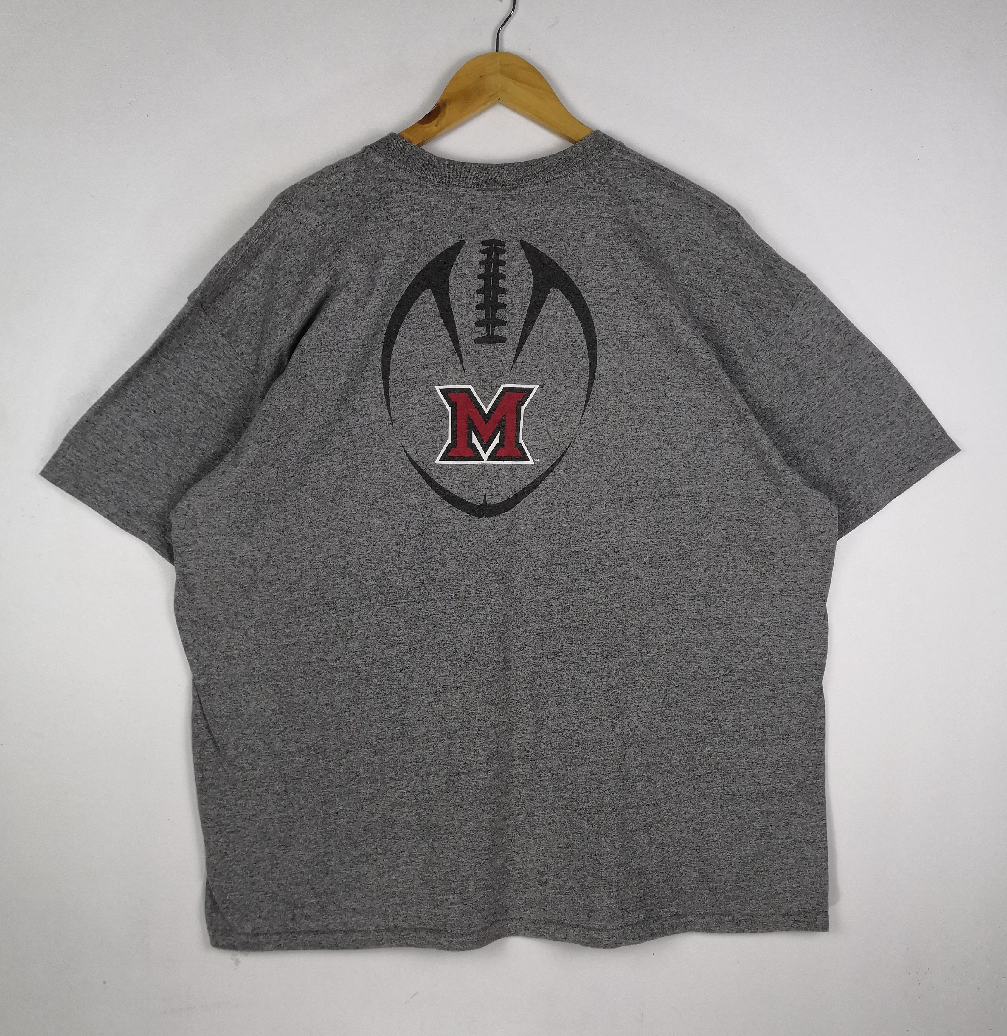 Nike Vintage Nike T-Shirt Miami Redhawk NFL Tee Size US XXL / EU 58 / 5 - 2 Thumbnail
