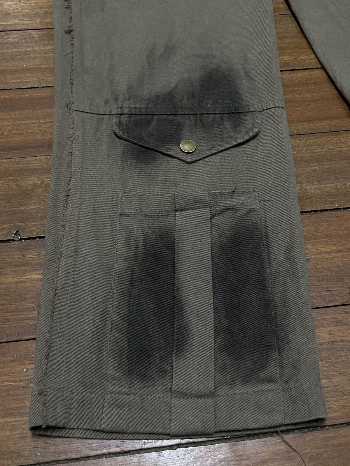 14th Addiction × Japanese Brand × Le Grande Bleu (L.G.B.) Rare Vintage Japanese Brand Order Plus Tactical Pants 2000s Size US 33 - 5 Thumbnail