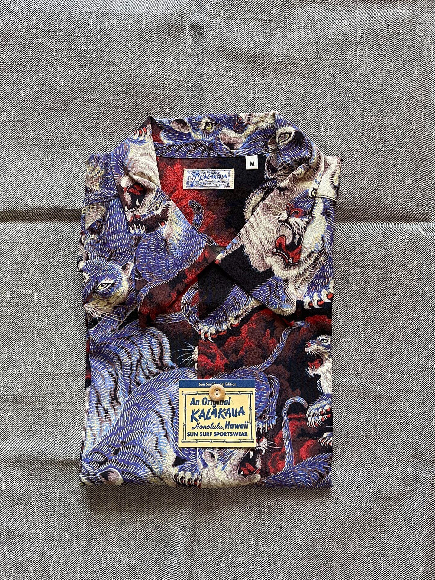 Sun Surf Sun Surf Hundred Tigers Hawaiian Shirt Size US M / EU 48-50 / 2 - 1 Thumbnail