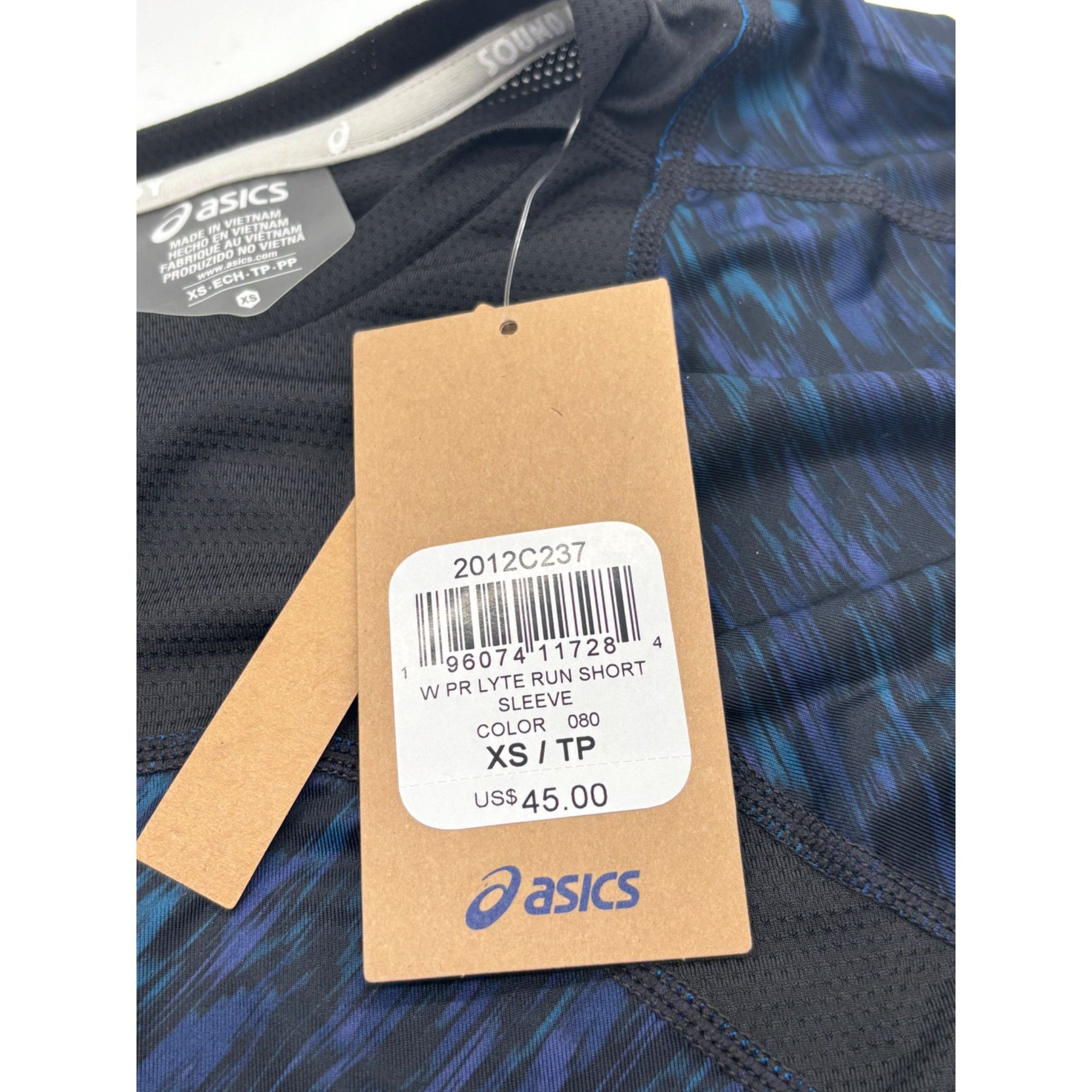 Asics ASICS Women's PR Lyte Run Short Sleeve Top, Night Shade/ Lak Size XS / US 0-2 / IT 36-38 - 8 Thumbnail