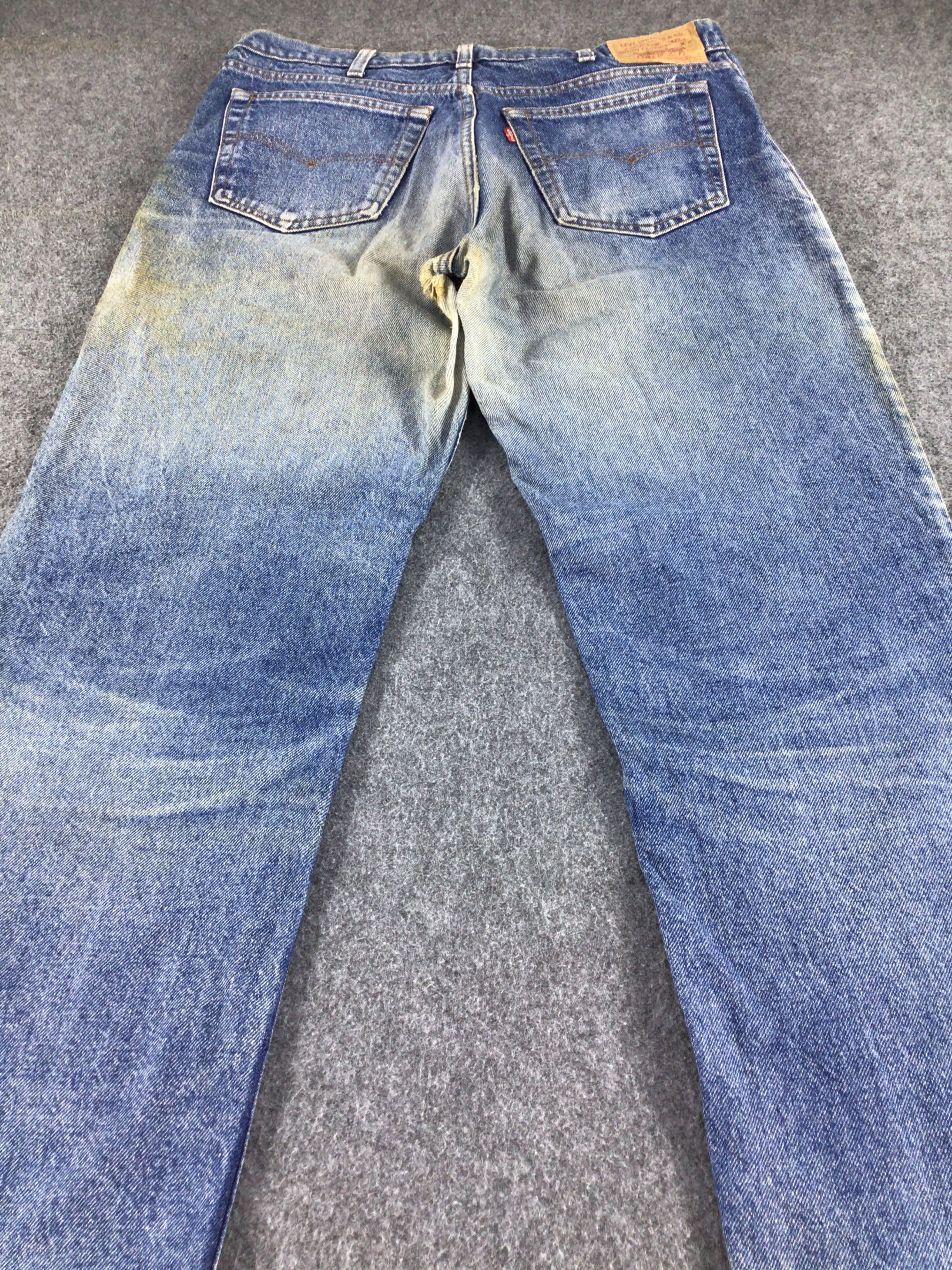 Levi's Vintage Levis 510 Jeans Dirty Stone Wash Denim -J536 Size US 35 - 4 Thumbnail
