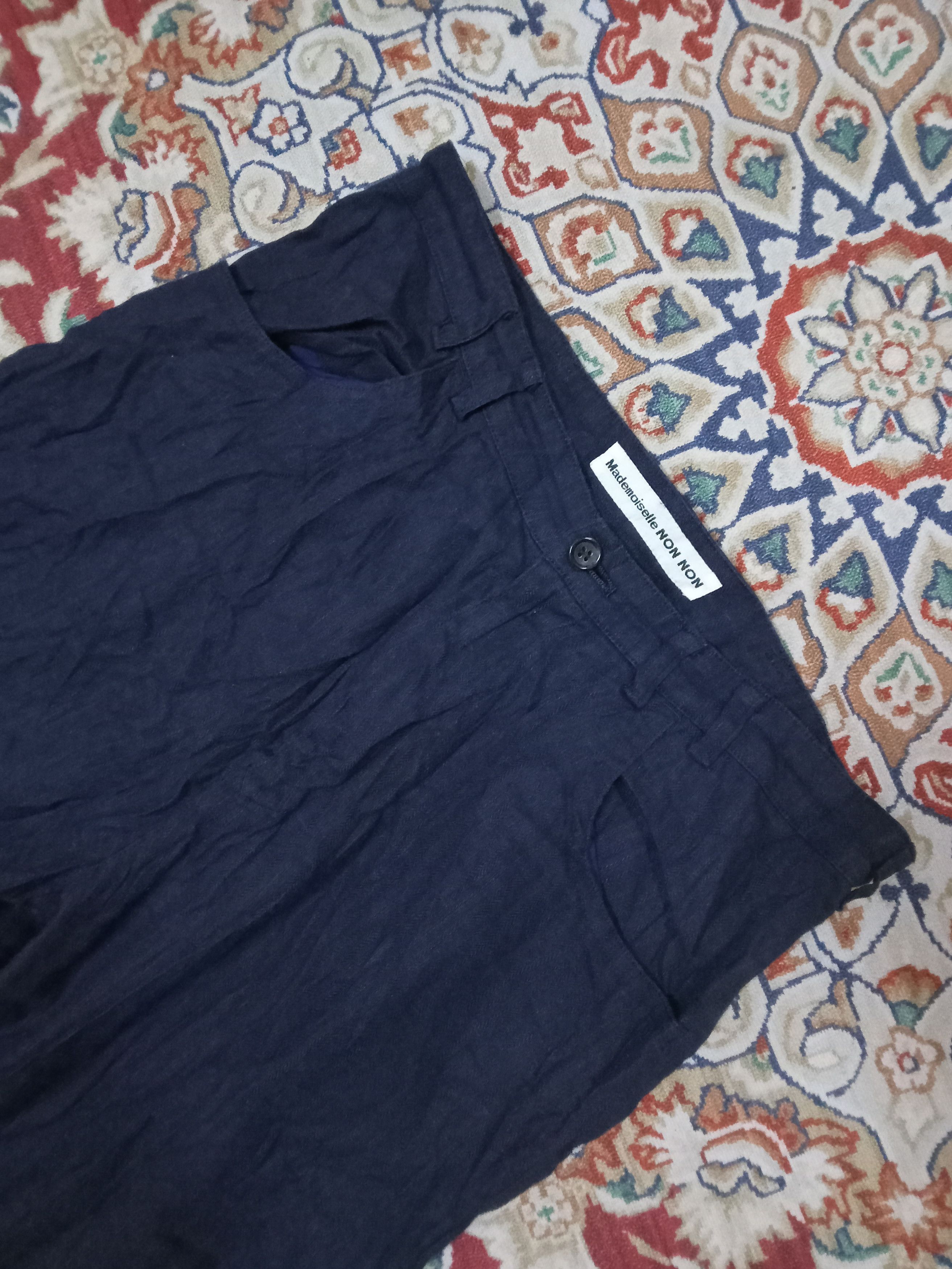 Designer × Issey Miyake × Mademoiselle Non Non Modemoiselle Non Non Loose/Baggy Numb + Rayon Pants Size US 28 / EU 44 - 8 Thumbnail