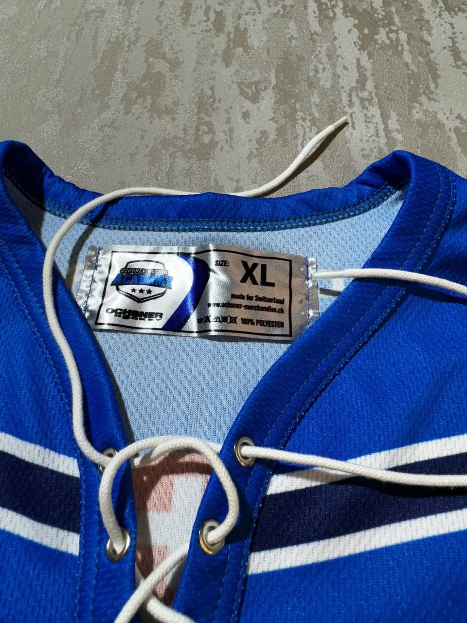 NHL × Vintage Ochsner Ice Hockey Academy #17 SALAMIN Swiss Jersey Size XL Size US XL / EU 56 / 4 - 6 Thumbnail