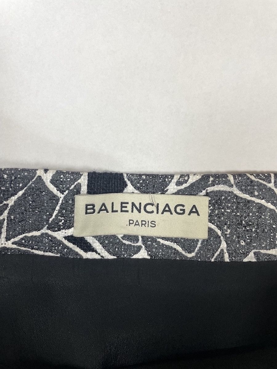 Balenciaga SS2014 painted brocade skirt - FR36 UK6 Small Size 26" / US 2 / IT 38 - 3 Thumbnail