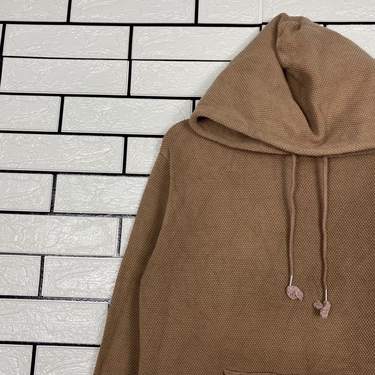 Issey Miyake 📌Hoodie Pull Over Anorak Waffle Beams Light Japan Size US S / EU 44-46 / 1 - 8 Thumbnail