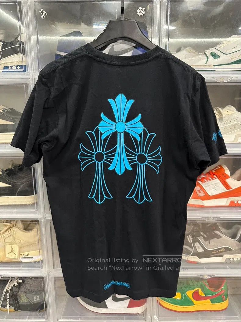 Chrome Hearts CHROME HEARTS Size L Horseshoe pocket blue three crosses bl Size US L / EU 52-54 / 3 - 3 Thumbnail
