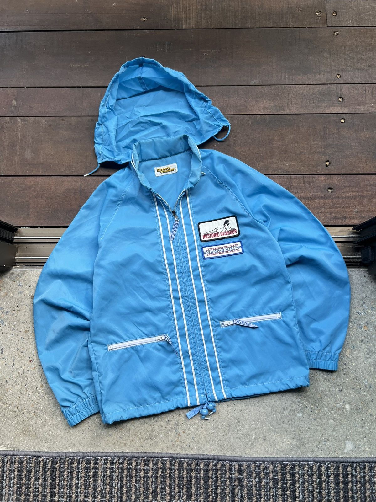 Hysteric Glamour HYSTERIC GLAMOUR PIN UP GIRL RARE WINDBREAKER TRACK JACKET Size US S / EU 44-46 / 1 - 1 Thumbnail