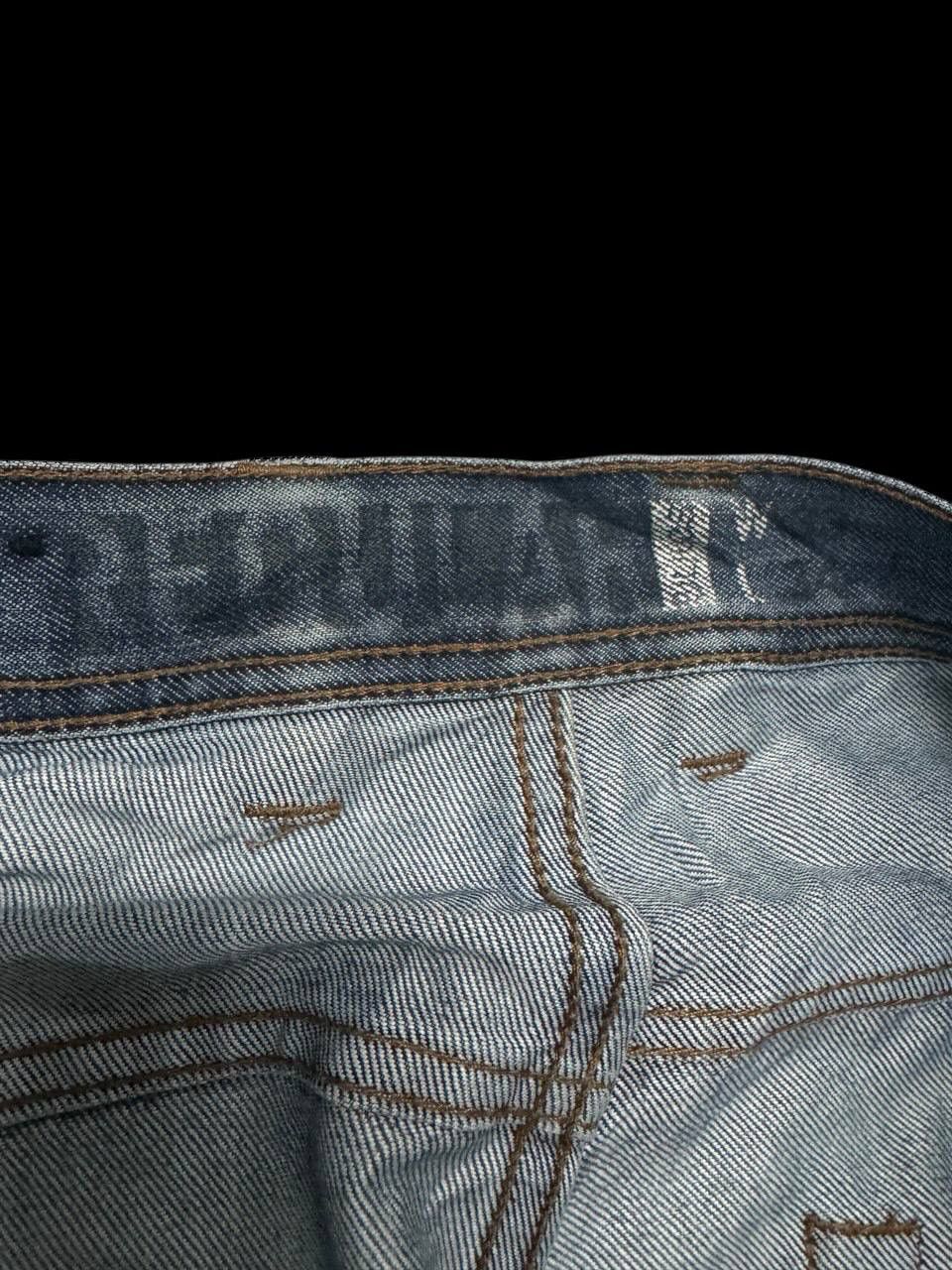 Kapital THRASHED Japanese Jules Denim Regular Faded Distress Ripped Size US 34 / EU 50 - 11 Thumbnail
