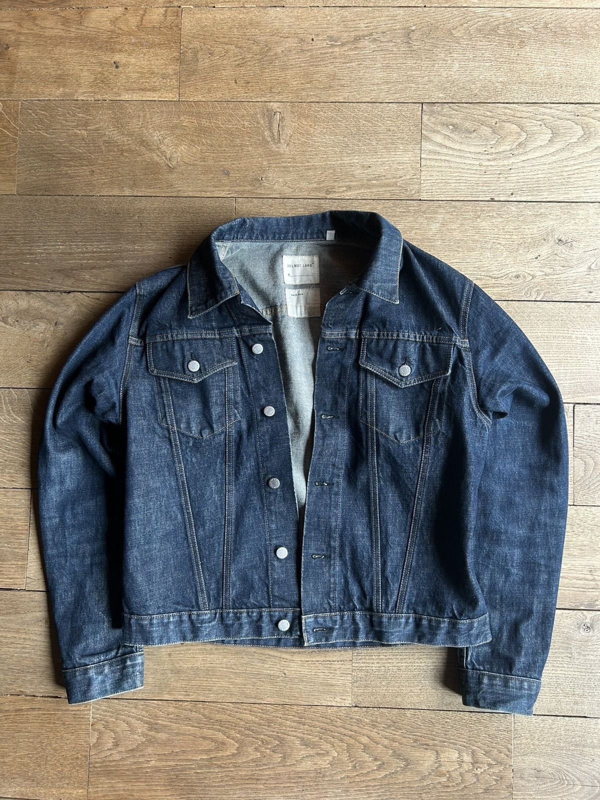 熱販売 lang ジャケット・アウター denim short helmut jacket archive ジャケット・アウター