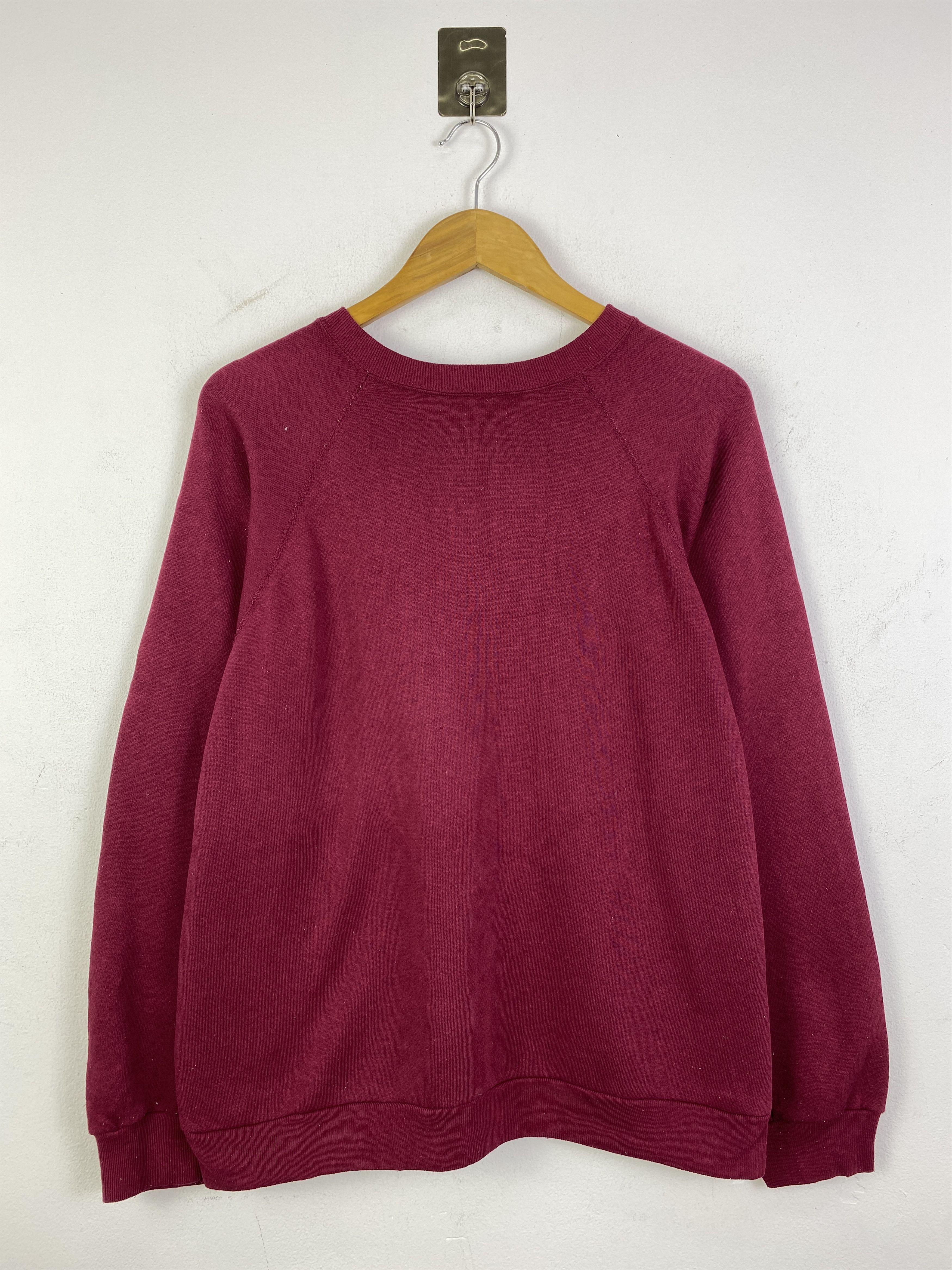 Vintage Vintage 90s Tultex Plain Pullover Sweatshirt SH0283 Size US XL / EU 56 / 4 - 3 Thumbnail