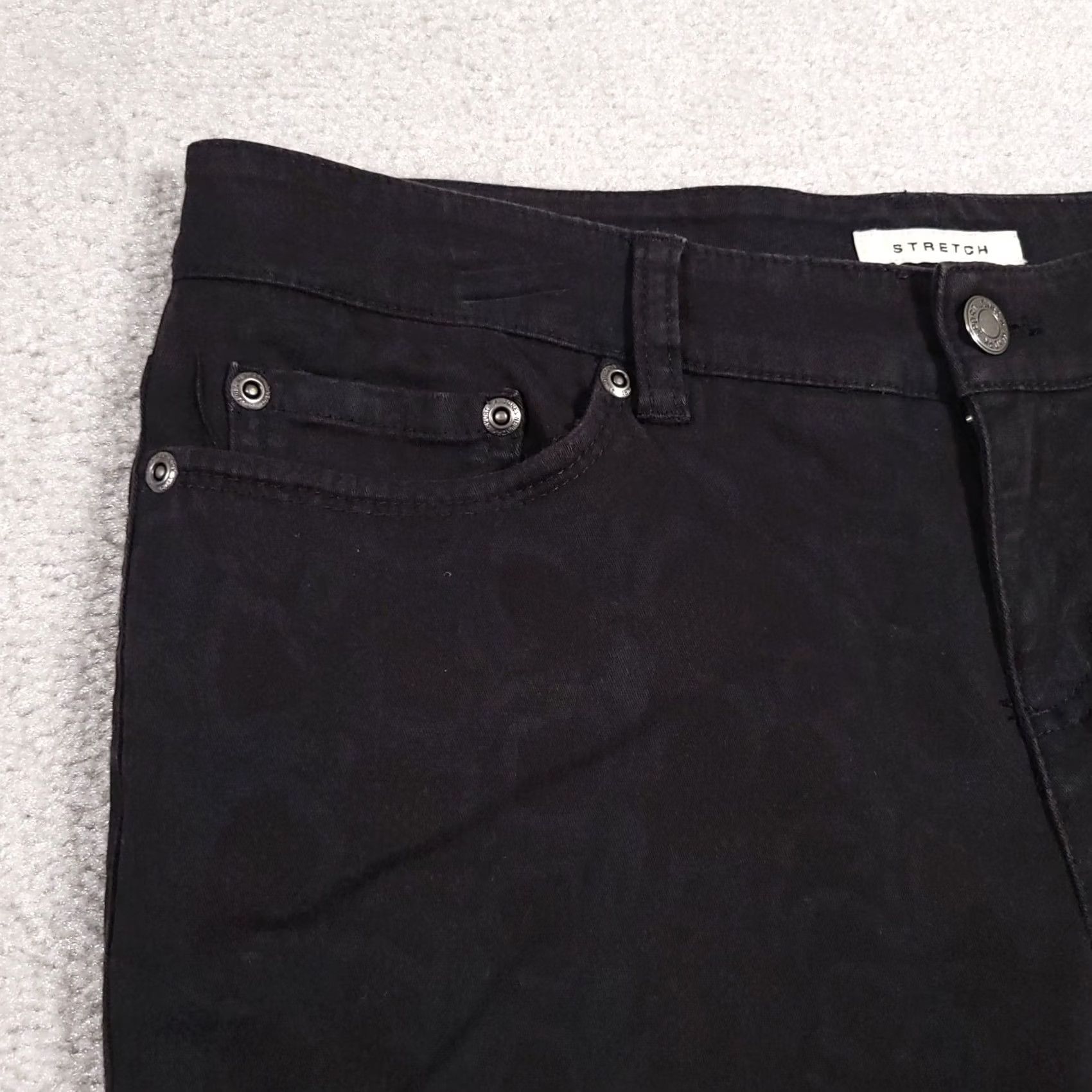 Jones New York Jones New York Sport Ankle Pants Women’s 4P Petite Black Snake Print Pockets Size 27" / US 4 / IT 40 - 4 Thumbnail