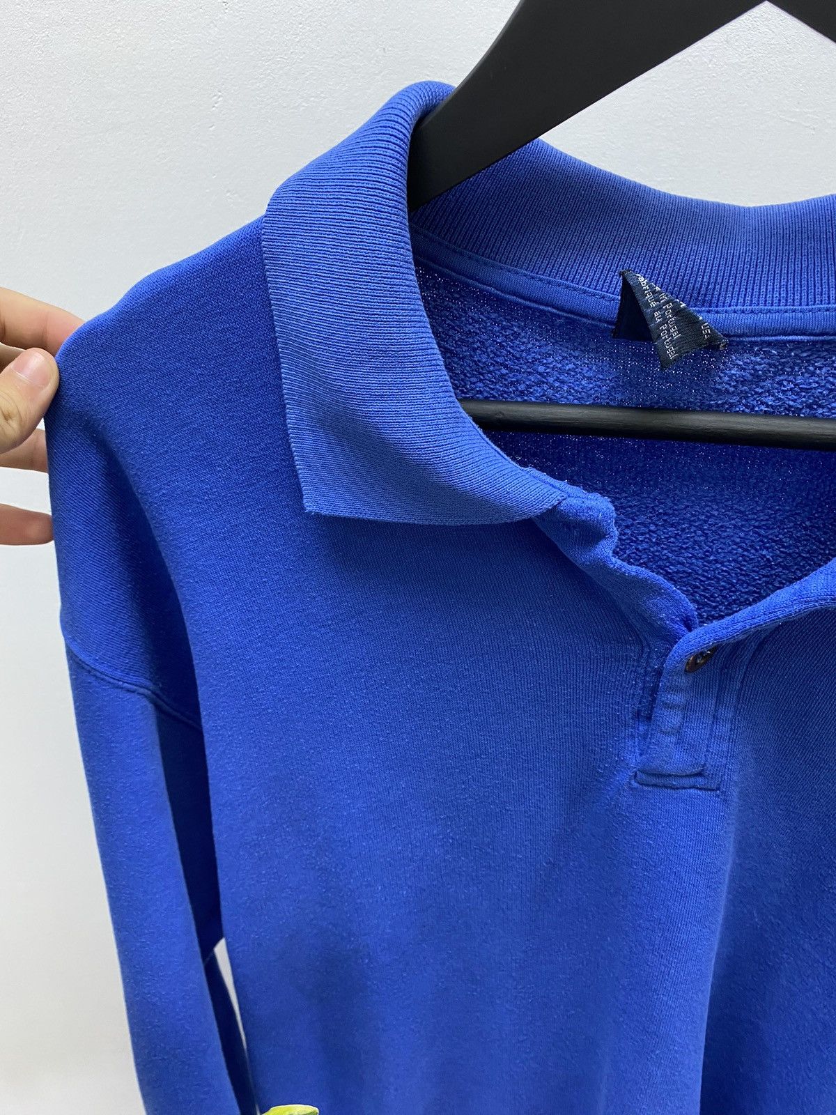 Nike × Vintage RARE Vintage 80s Nike Longsleeve Collared Polo T Shirt Size US M / EU 48-50 / 2 - 20 Thumbnail