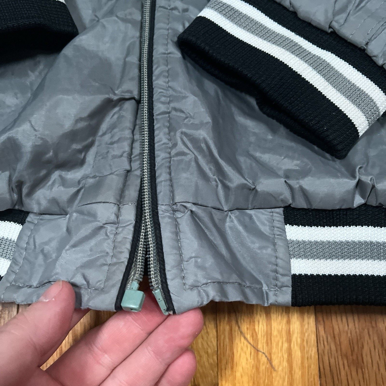 Ecko Unltd. VTG Ecko Unltd Rhino Jacket Grey Sz Large USA 90s Y2K FLAWS Size US L / EU 52-54 / 3 - 8 Thumbnail