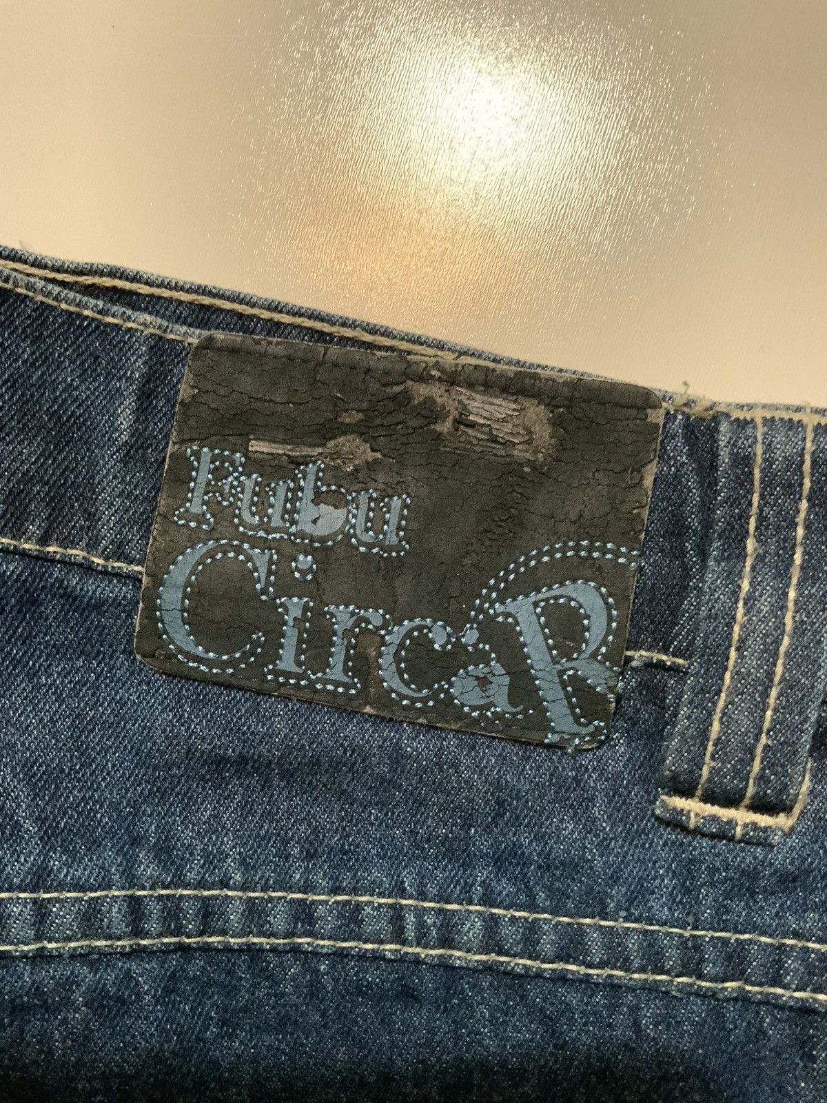 Fubu × Vintage VTG 90s 2000s Y2K Fubu Utility Carpenter Baggy Denim Jeans Size US 34 / EU 50 - 8 Thumbnail