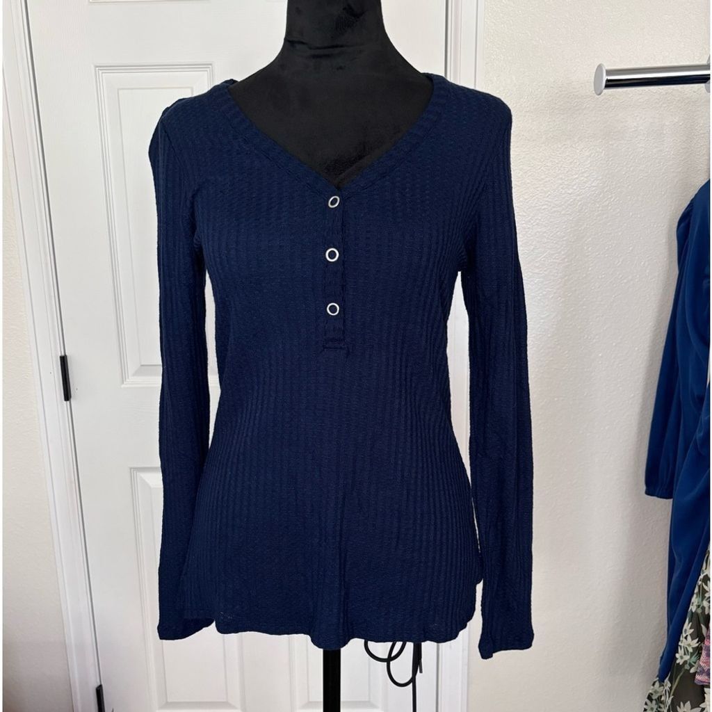 Chaser Brand Chaser long sleeve waffle knit top NWT S Size S / US 4 / IT 40 - 1 Thumbnail