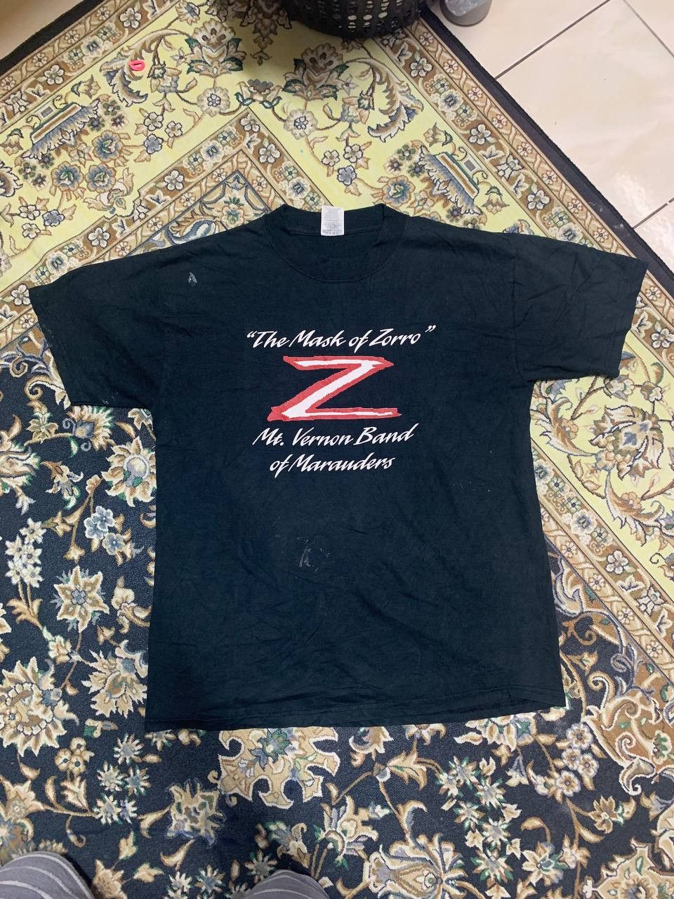 Band Tees × Vintage Vintage 2004 mask of zorro movie Size US L / EU 52-54 / 3 - 1 Thumbnail