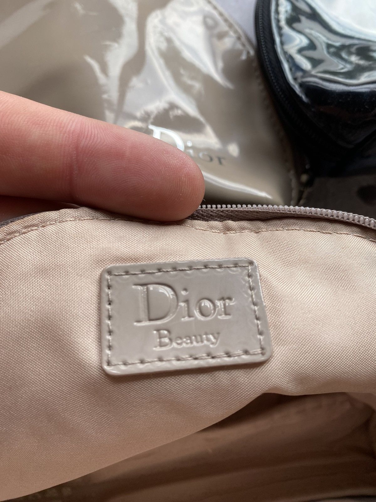 Christian Dior Monsieur Christian Dior 90s Parfums Makeup Bag Cosmetic Purse Clutch Size ONE SIZE - 10 Thumbnail