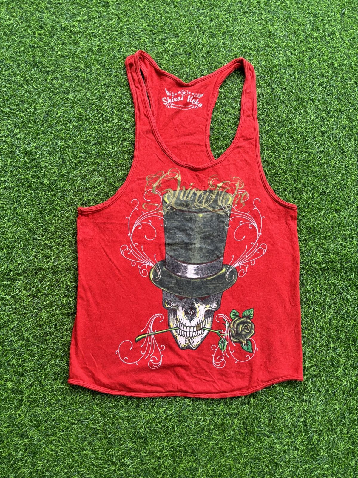 Hysteric Glamour Y2k Shilai Neka Skull Punk Style Tank Tops Size US XL / EU 56 / 4 - 1 Thumbnail