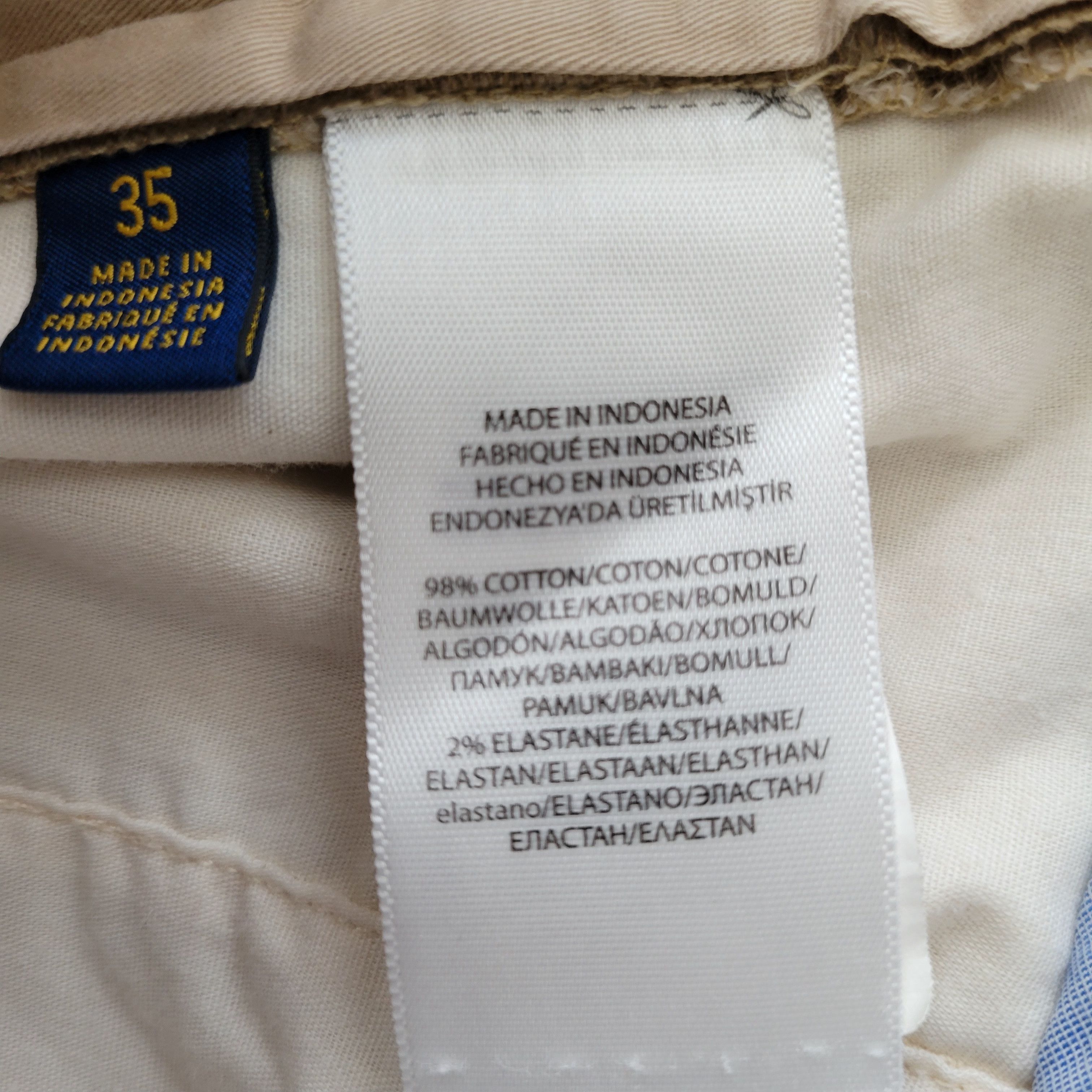 Polo Ralph Lauren Polo Ralph Lauren Men's Stretch Classic Fit Shorts Size 35 Size US 35 - 6 Thumbnail
