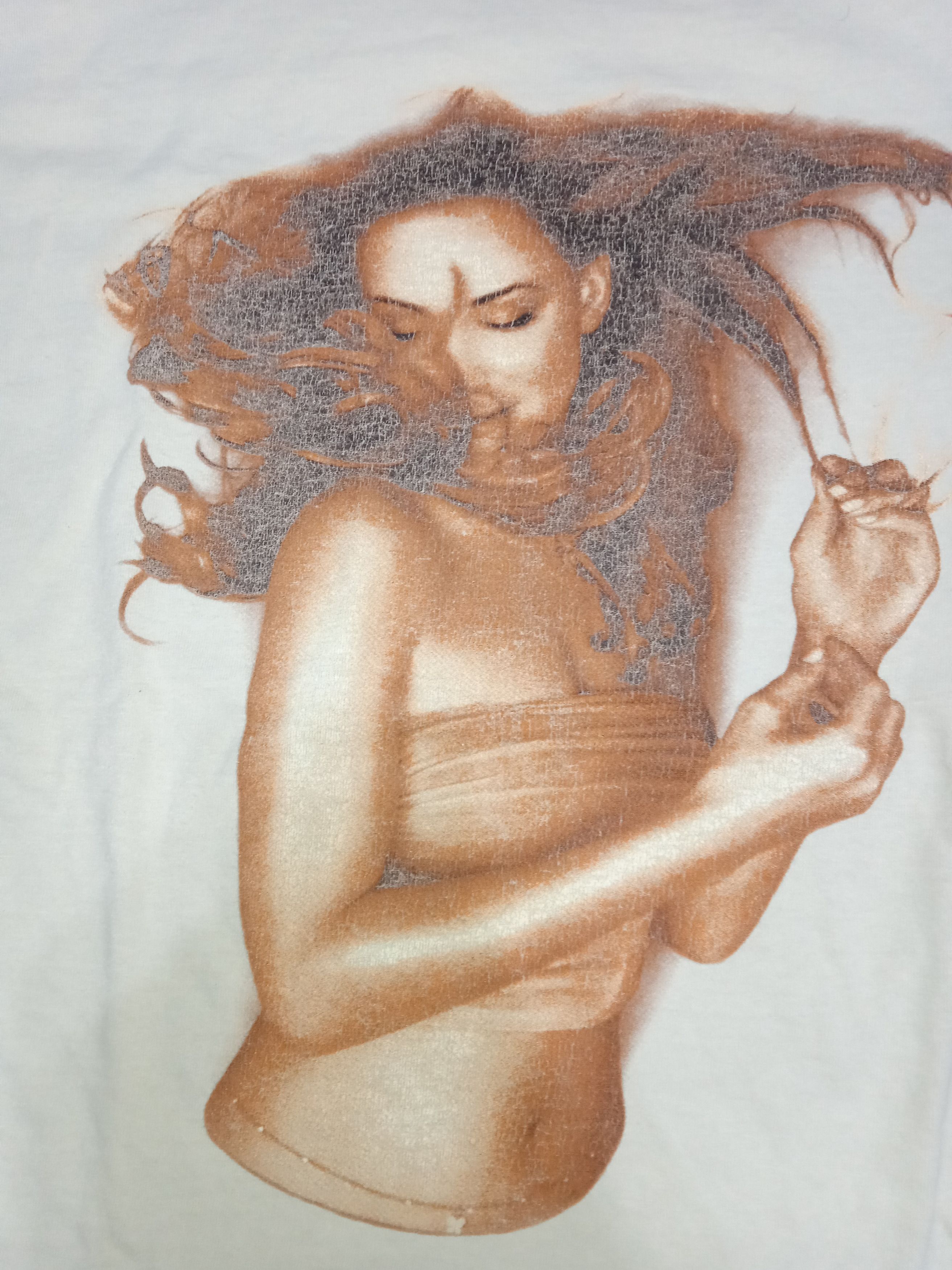 Vintage Vintage 90s Mariah Carey Tour T-Shirt Size US L / EU 52-54 / 3 - 6 Thumbnail