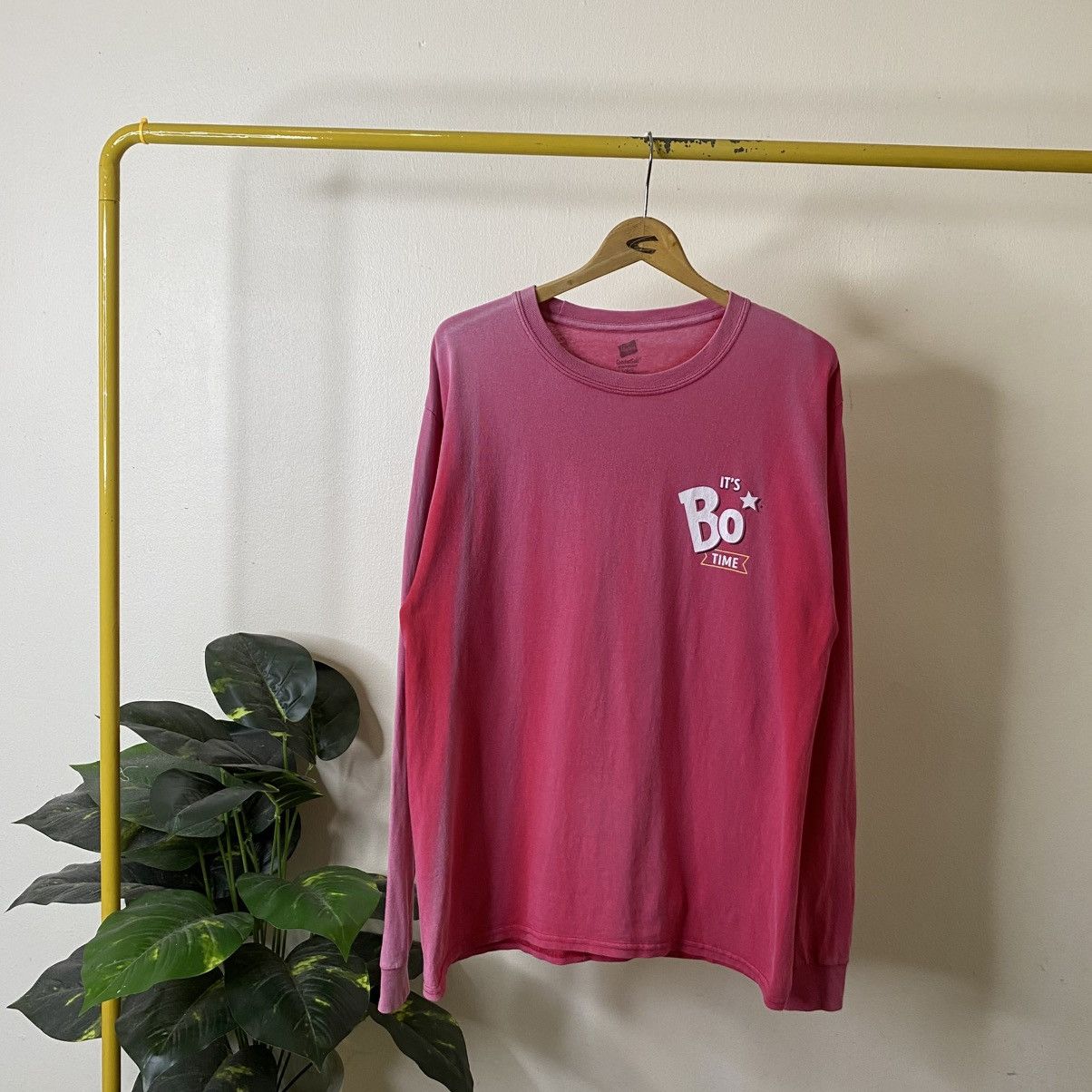 Vintage Y2K Bojangles Fried Chickens Promo Sunfaded LS Tee Size US M / EU 48-50 / 2 - 7 Thumbnail