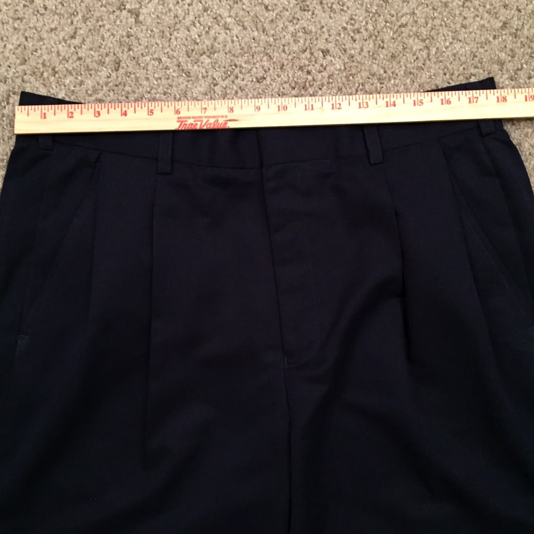 Izod IZOD Shorts Mens 36 Blue Size Pleated Size US 36 / EU 52 - 3 Thumbnail